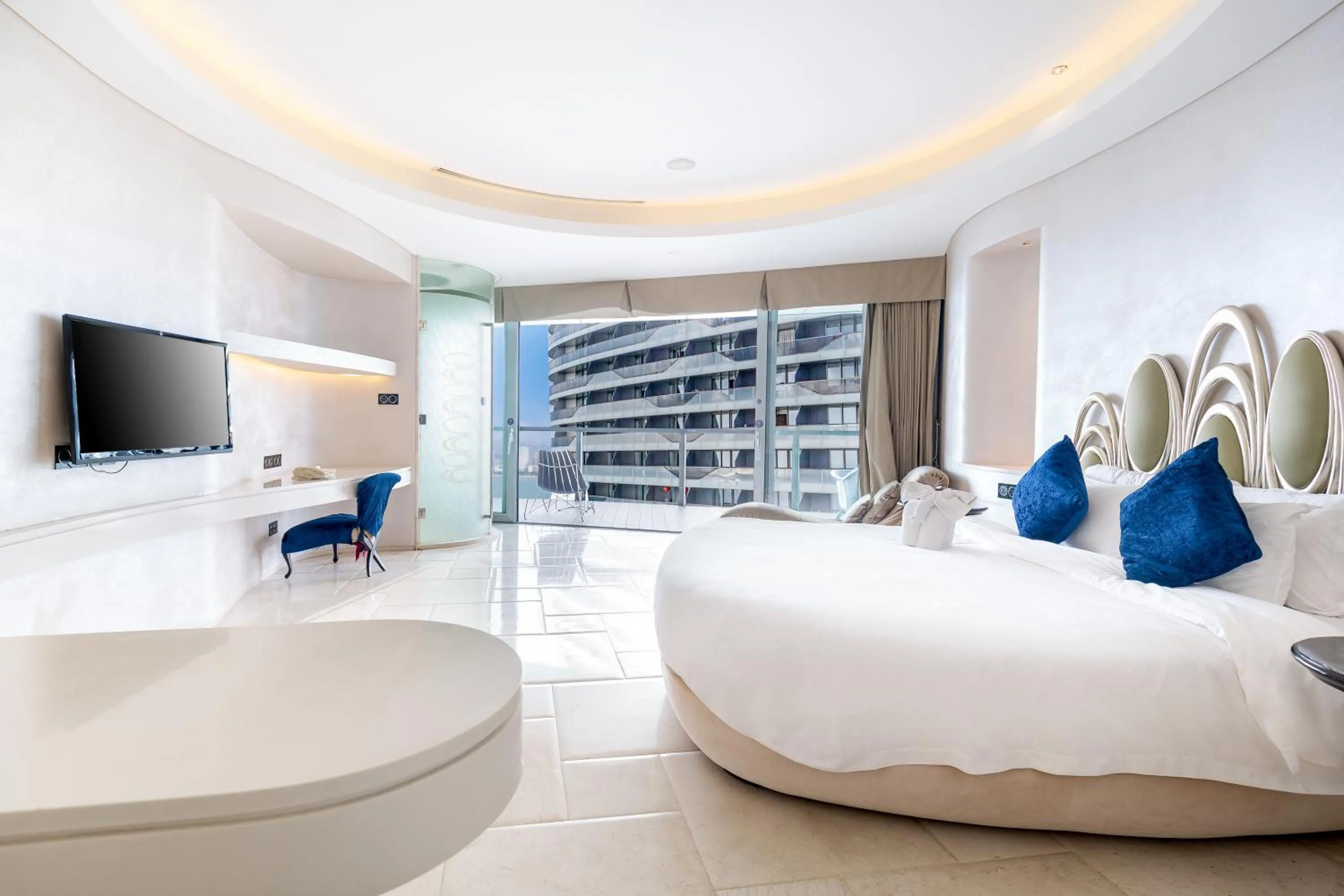 Decorative detail in Sanya Phoenix Island Yuejia flat