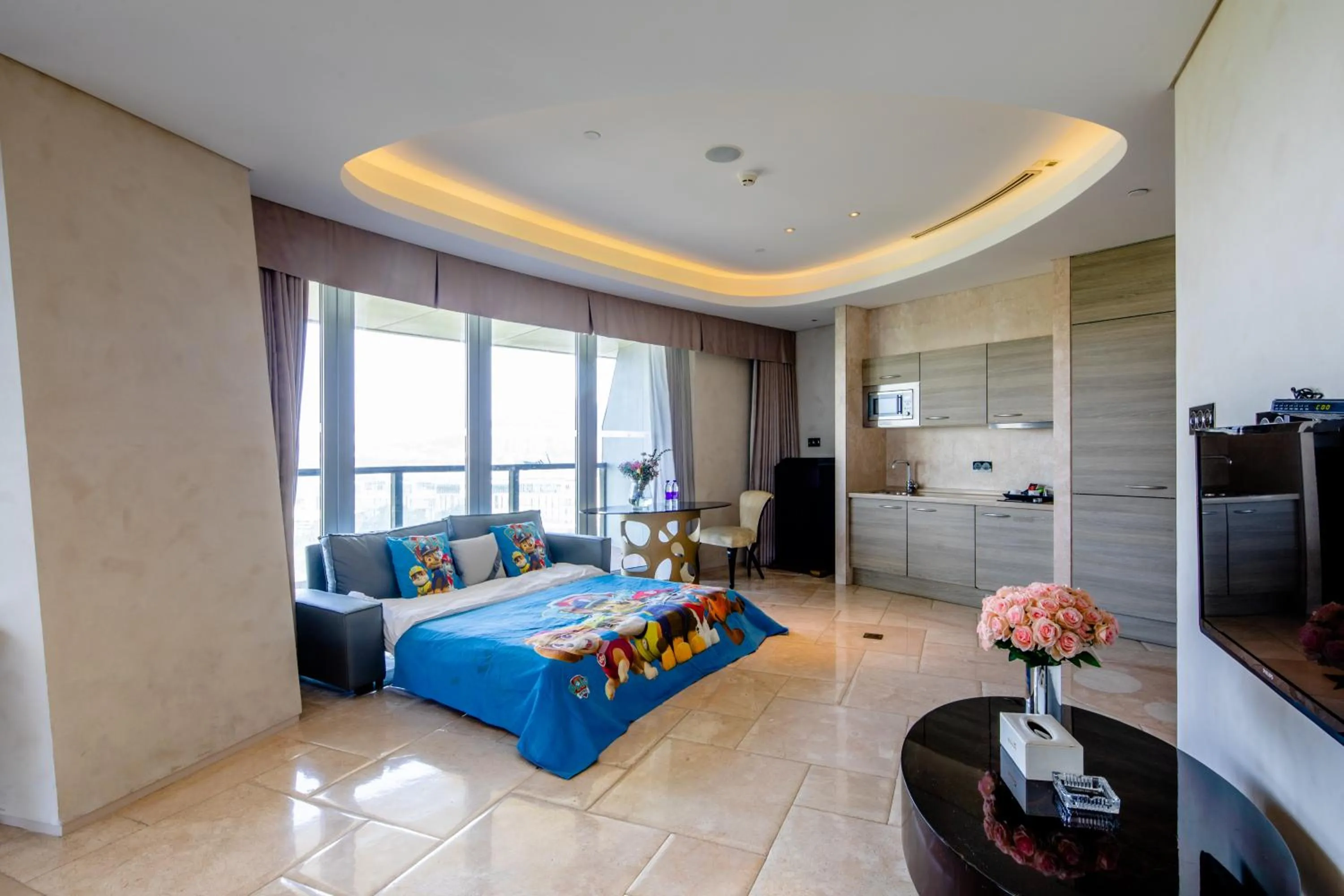 Sea view in Sanya Phoenix Island Yuejia flat