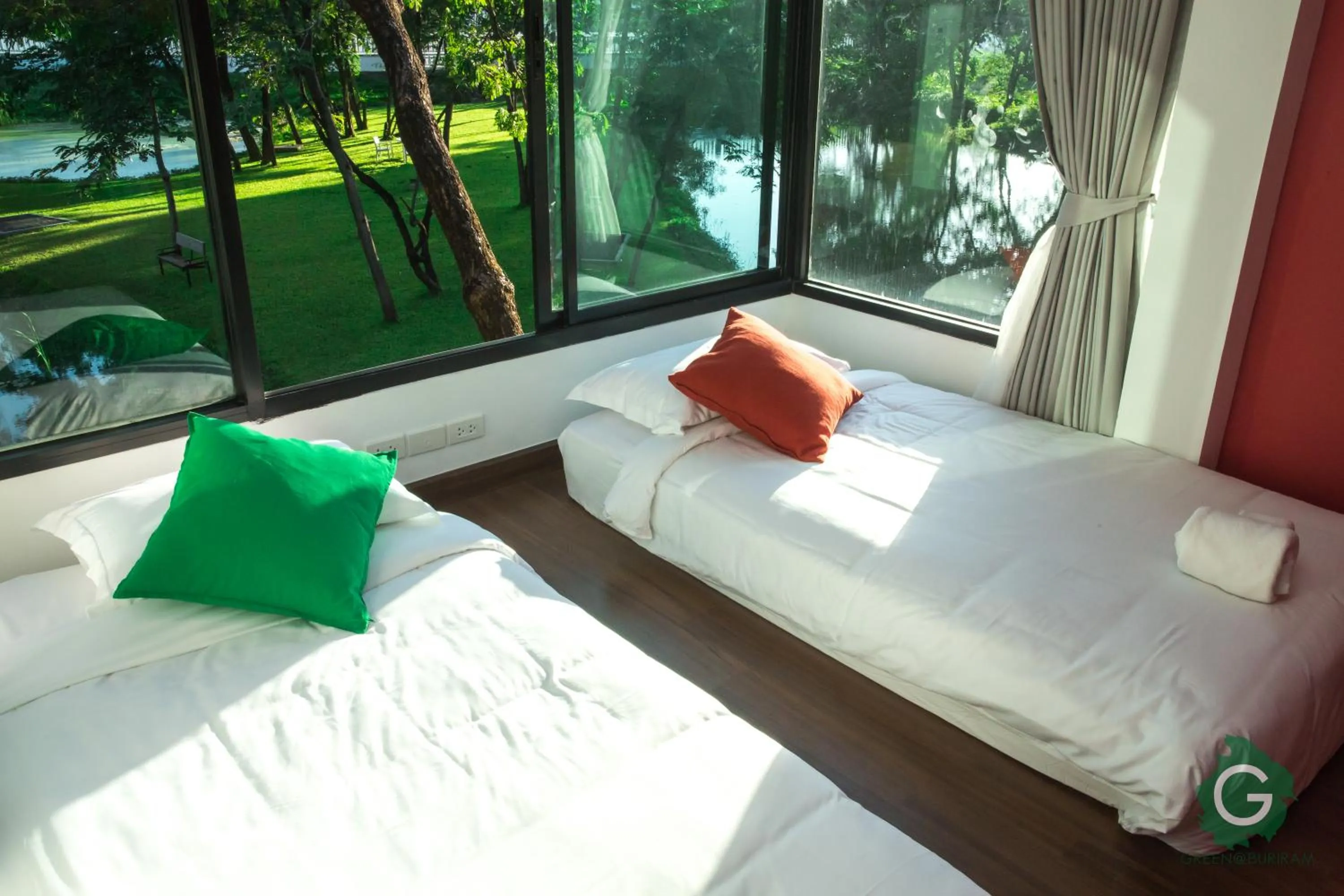 Garden, Bed in Green@Buriram