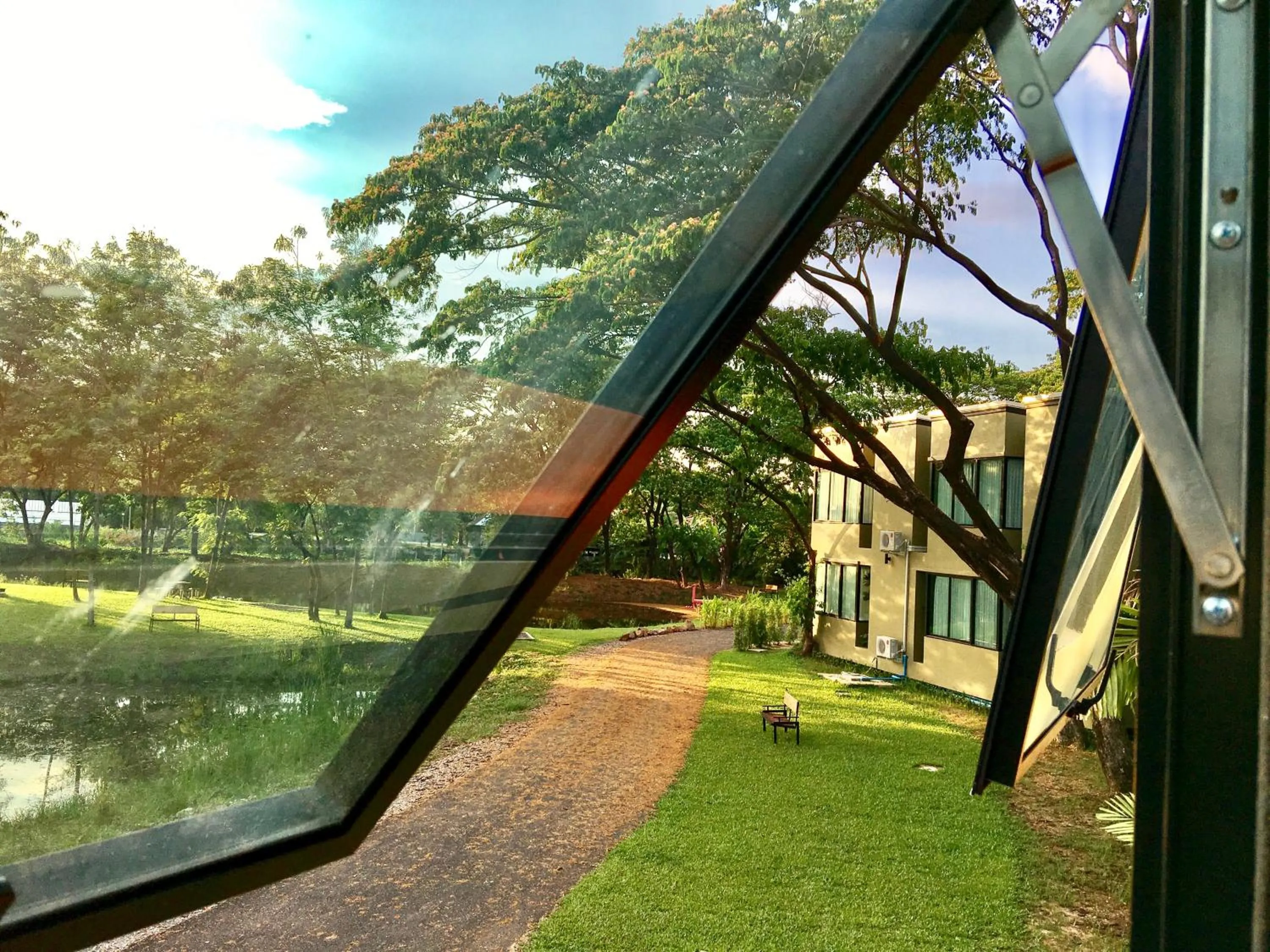 Natural landscape in Green@Buriram