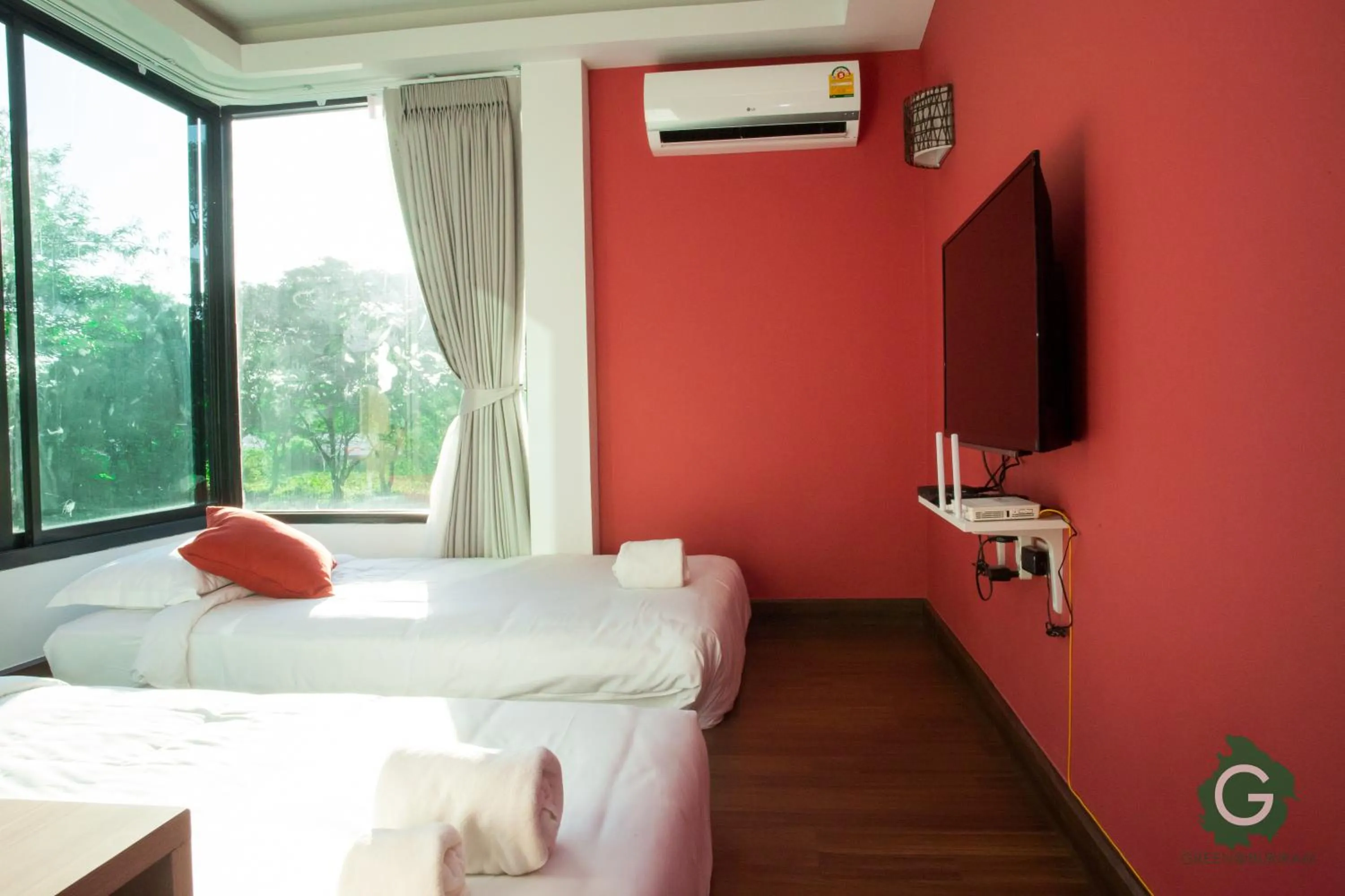 Garden, Bed in Green@Buriram