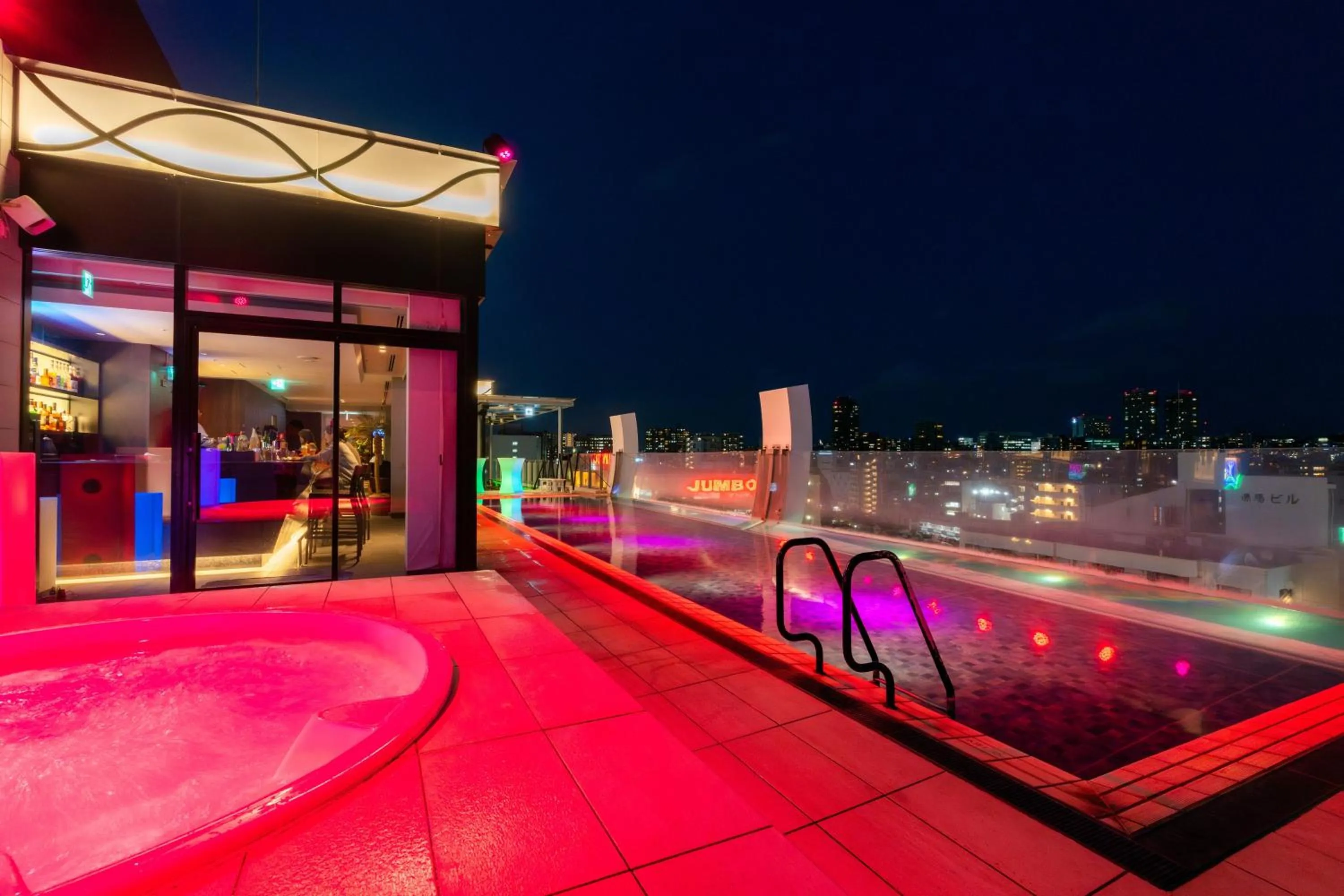 Swimming pool in Hotel Aqua Citta Naha