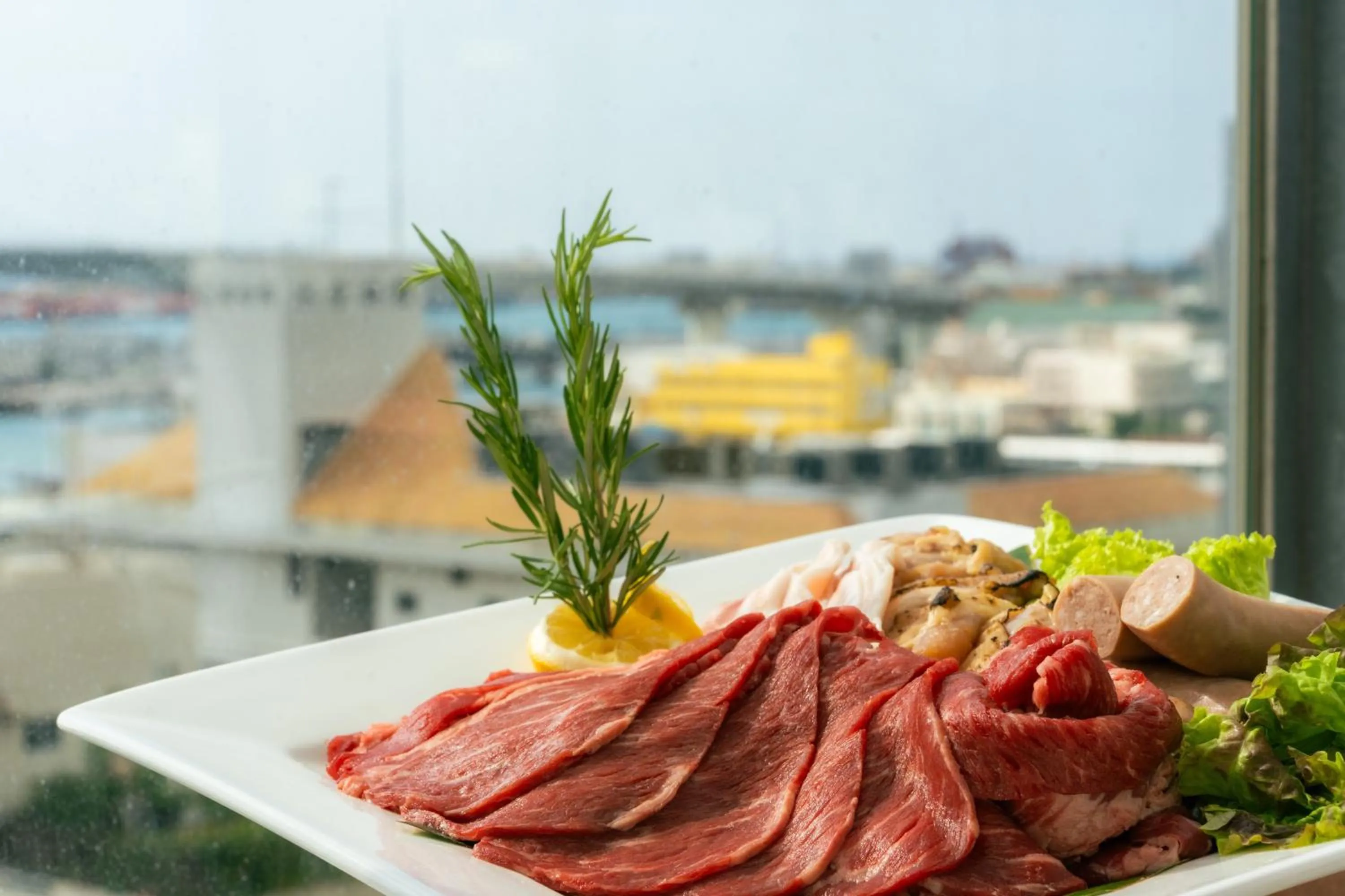 BBQ facilities in Hotel Aqua Citta Naha