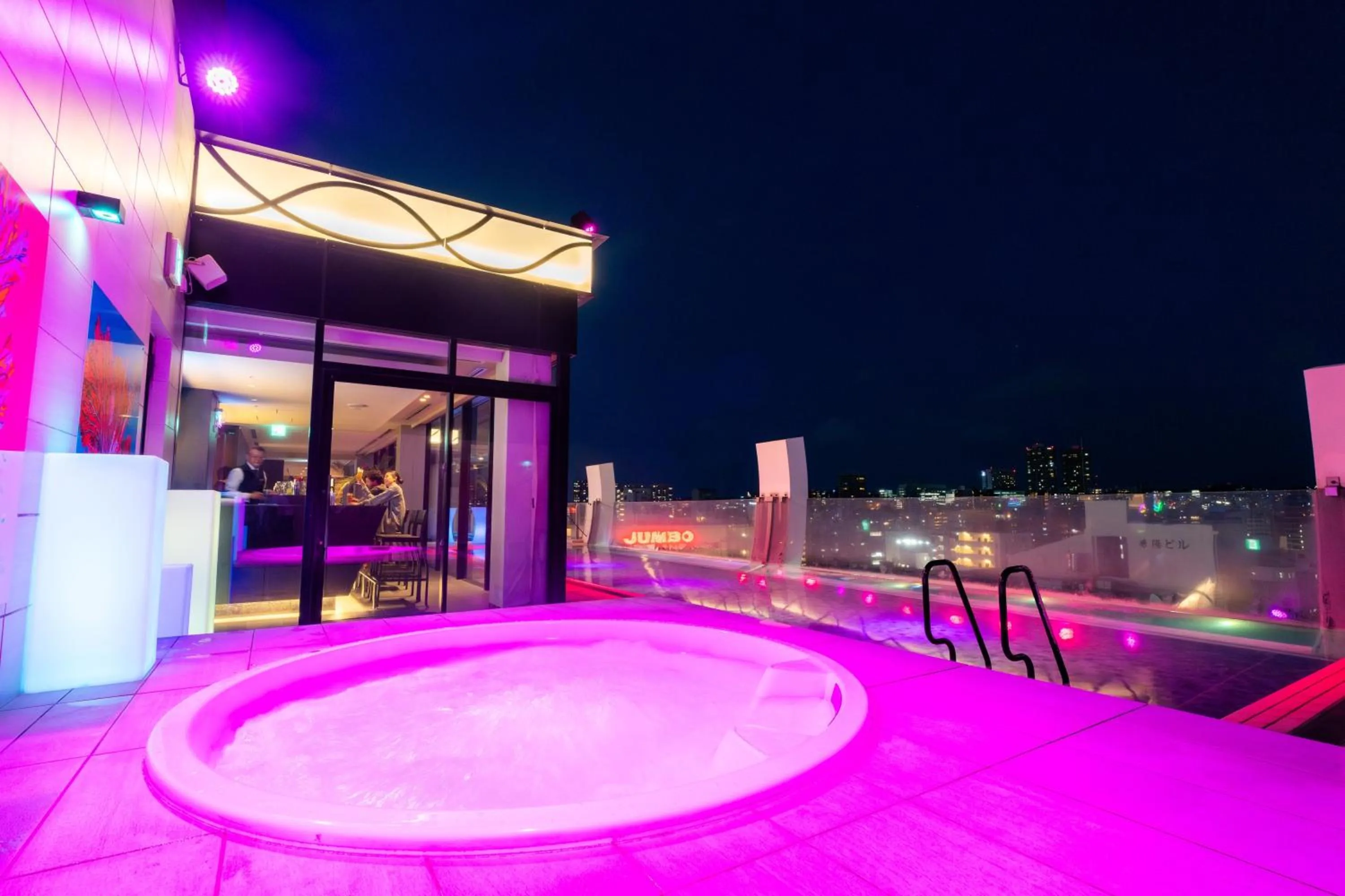 Swimming pool in Hotel Aqua Citta Naha