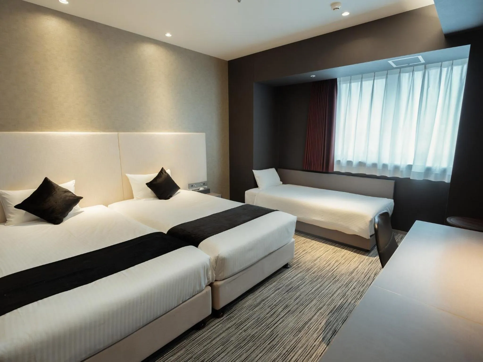 Bed in Hotel Aqua Citta Naha