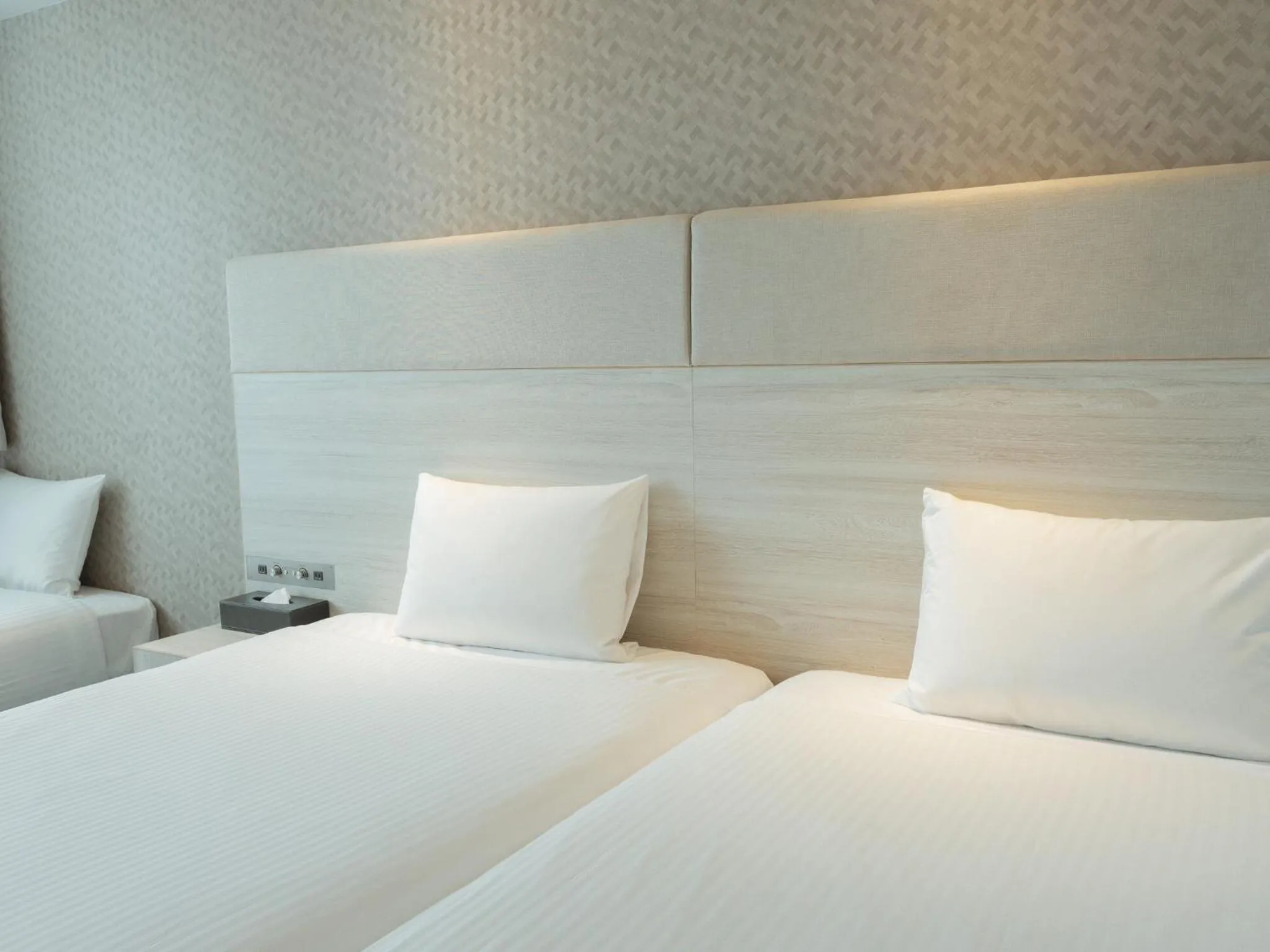 Bed in Hotel Aqua Citta Naha