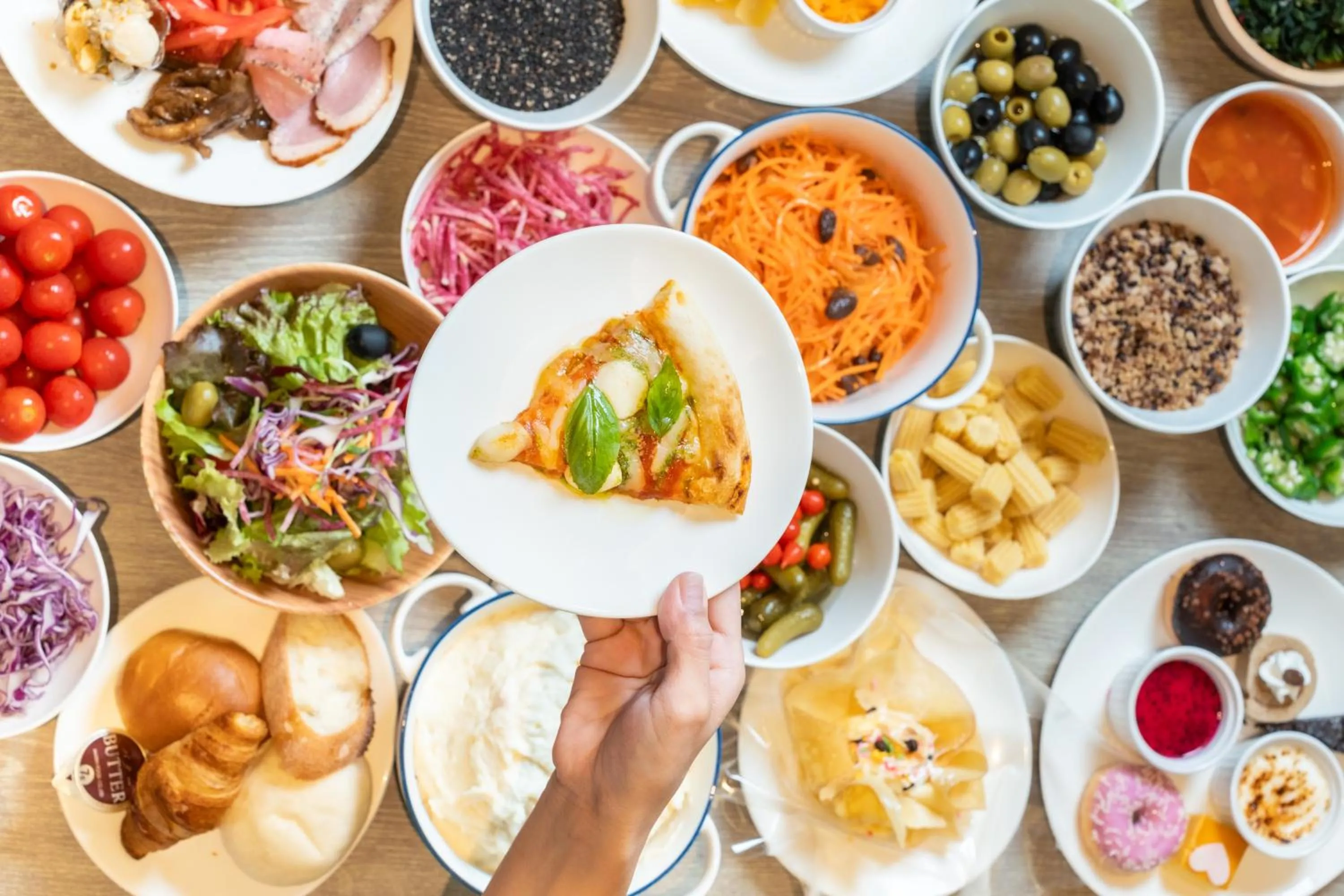 Breakfast in Hotel Aqua Citta Naha