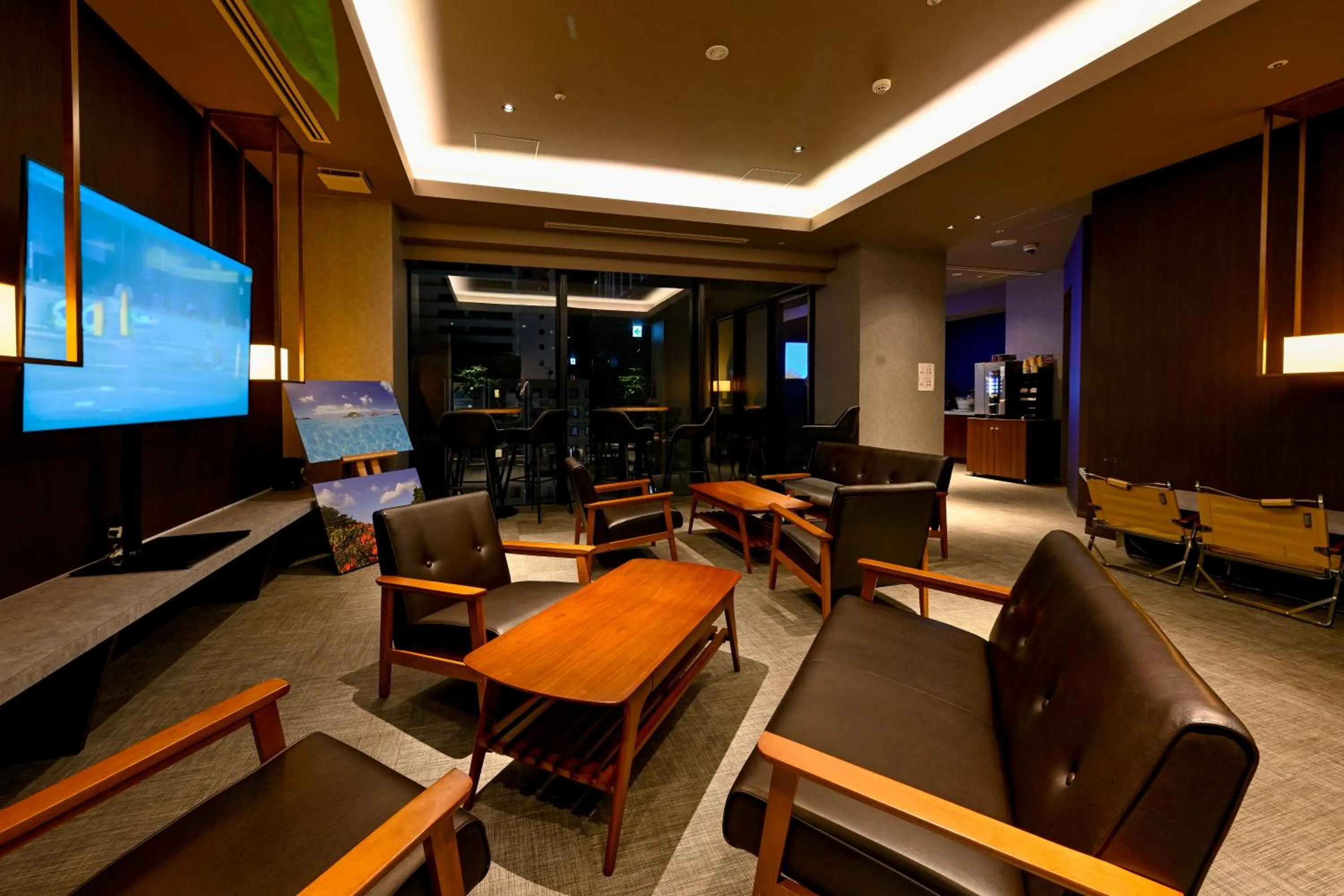 Lounge or bar in Hotel Aqua Citta Naha