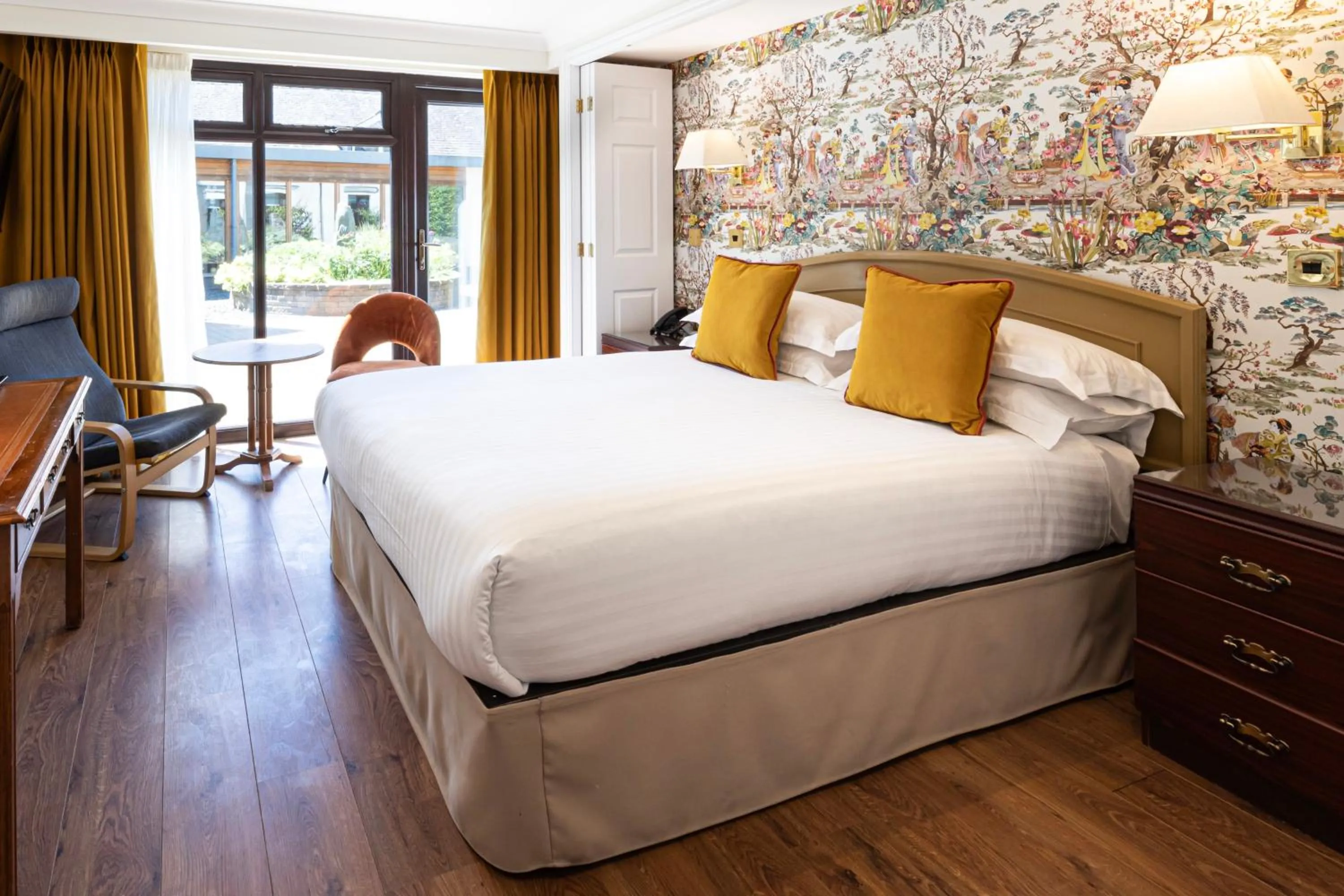 Bed in Lake District Castle Inn