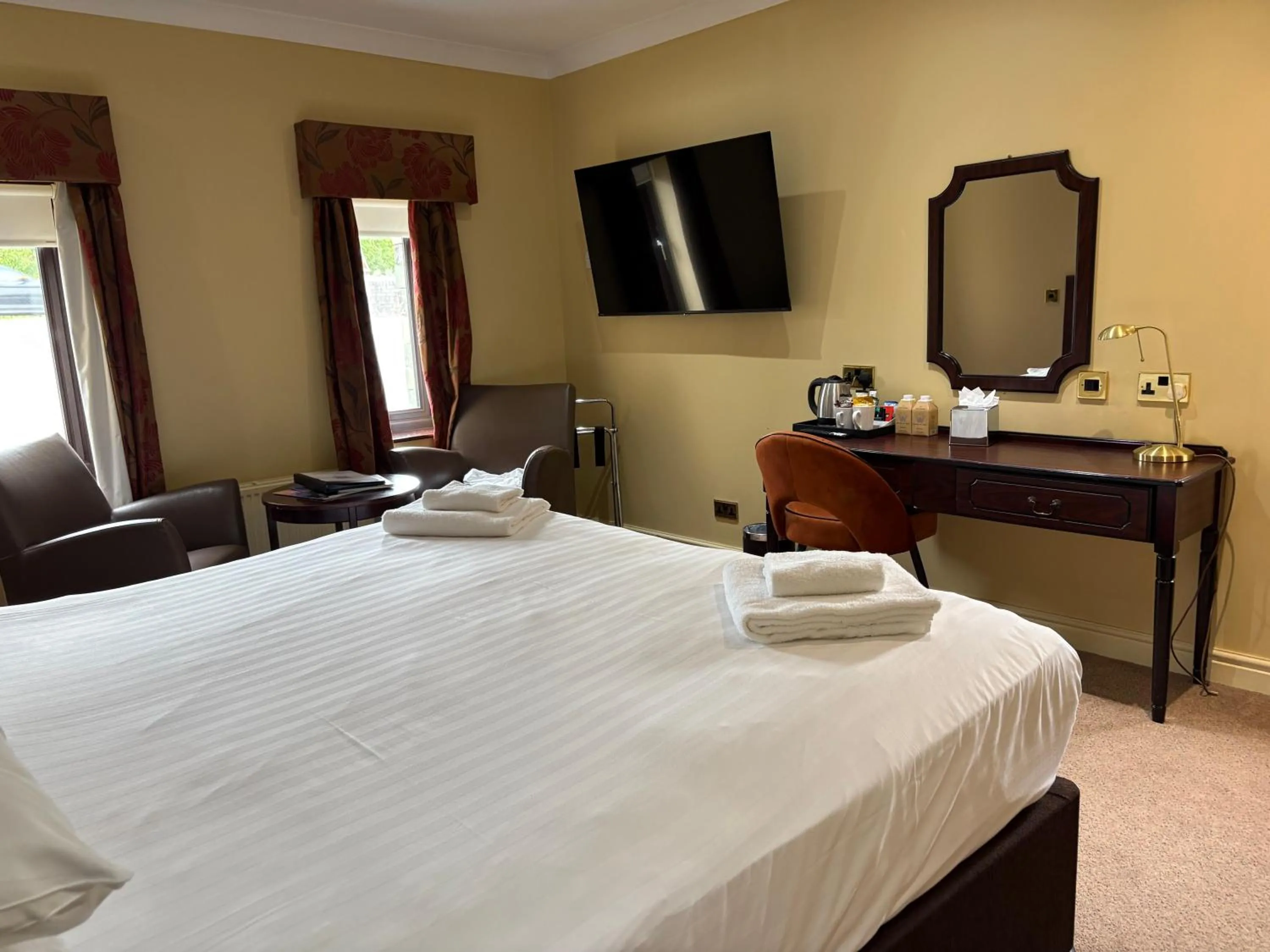 Bed in Lake District Castle Inn