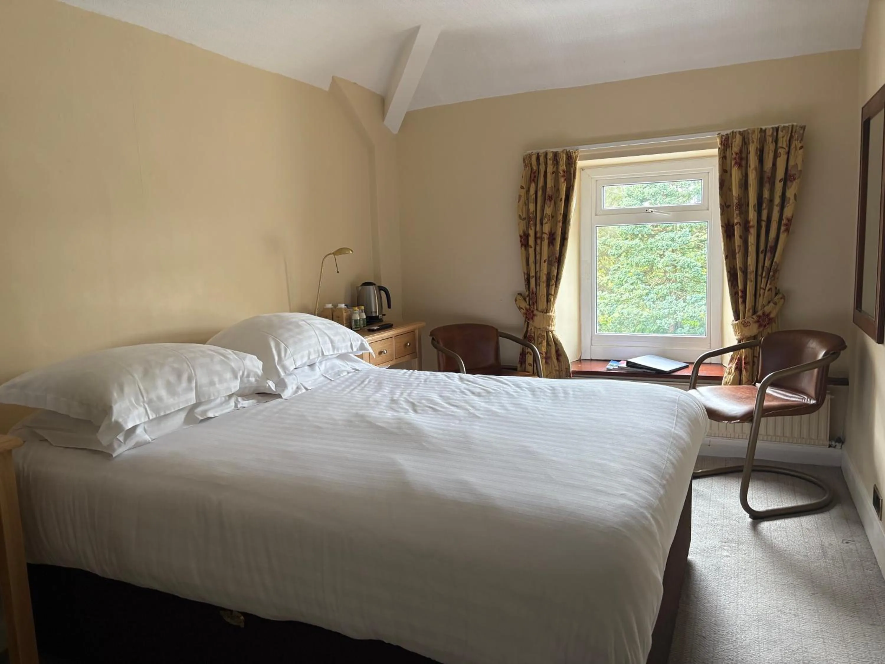 Bed in Lake District Castle Inn