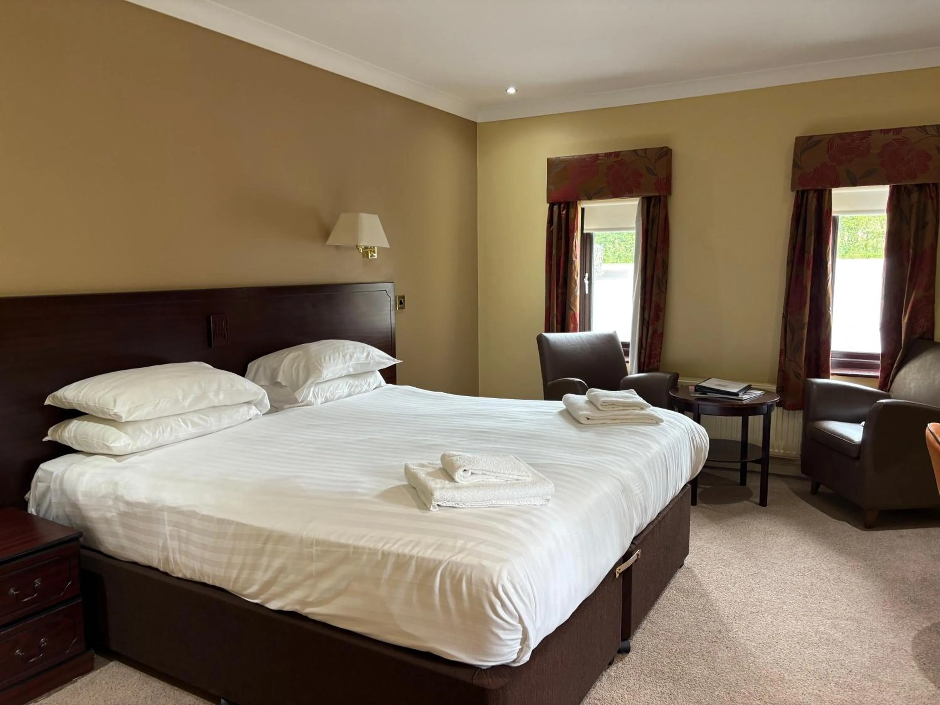 Bed in Lake District Castle Inn