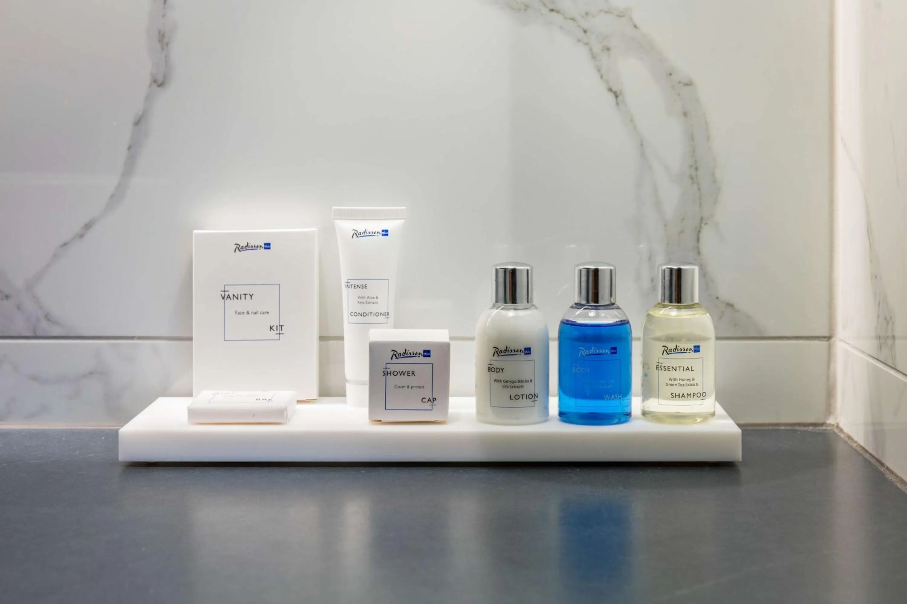 Bathroom in Radisson Blu Scandinavia Hotel, Copenhagen