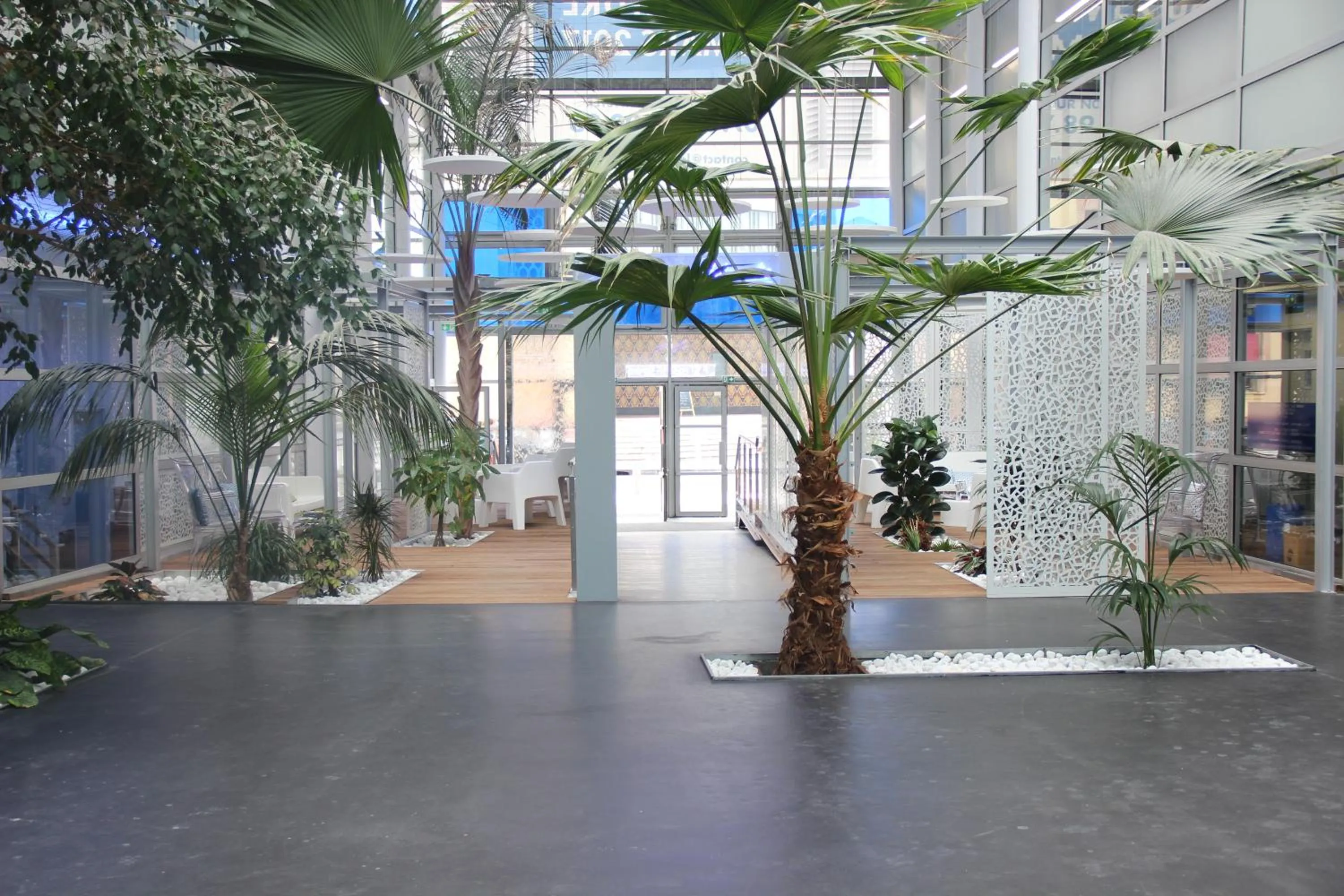 Lobby or reception in Les Thermes