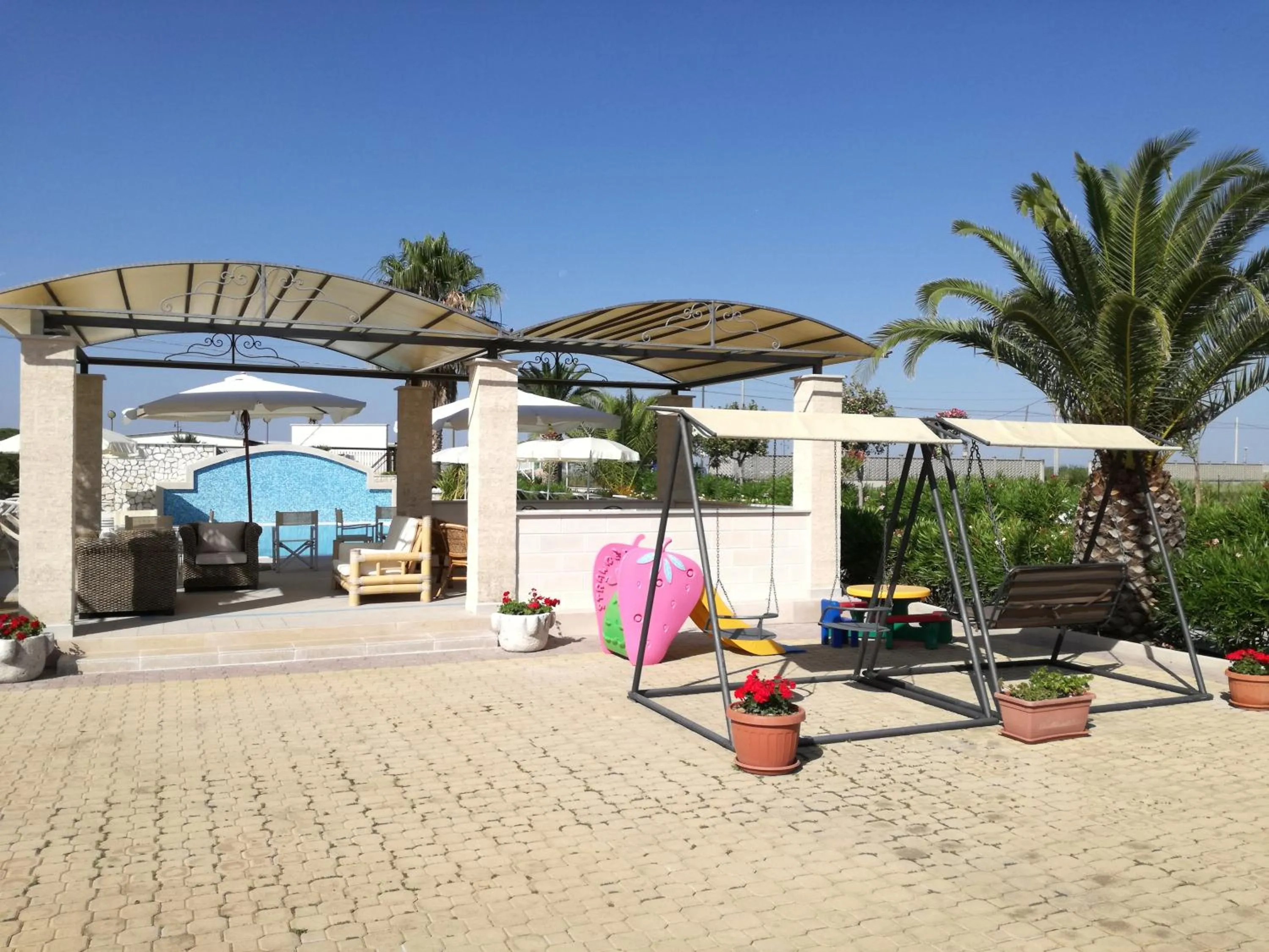 Children play ground in Residence Bandiera Gialla