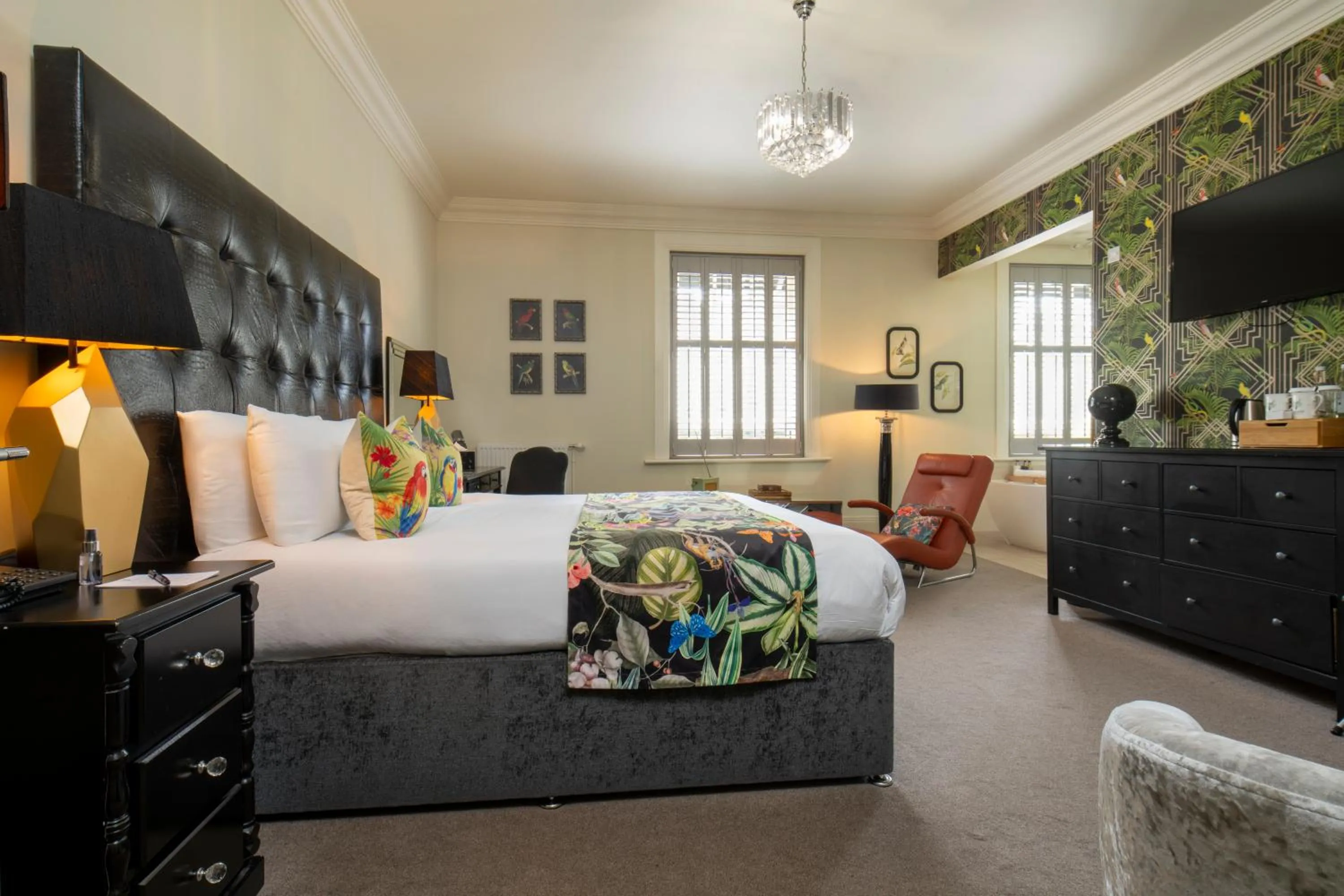 Bed in Forest Park Country Hotel & Inn, Brockenhurst, New Forest, Hampshire - The Coaching Inn Group