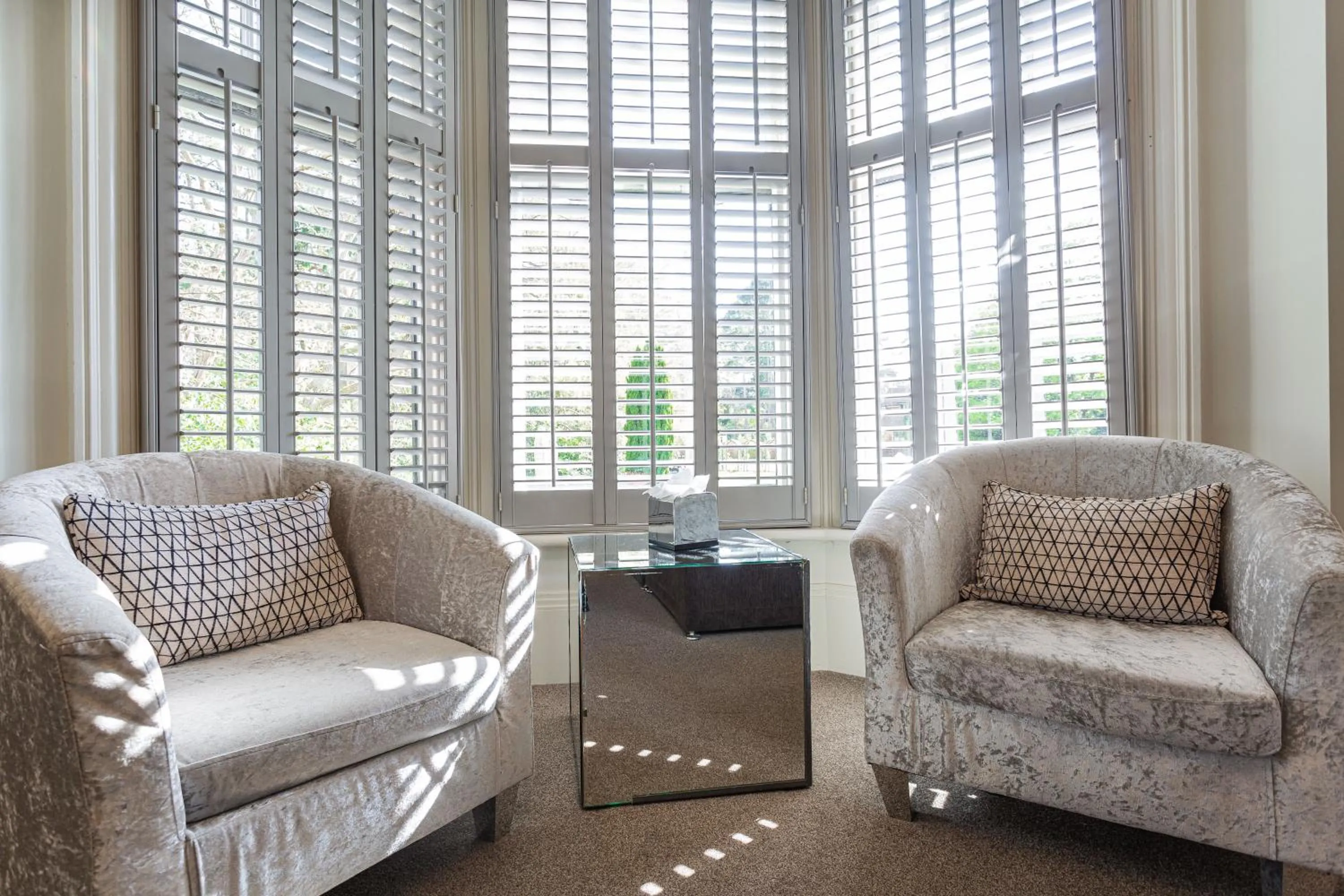 Seating area in Forest Park Country Hotel & Inn, Brockenhurst, New Forest, Hampshire - The Coaching Inn Group