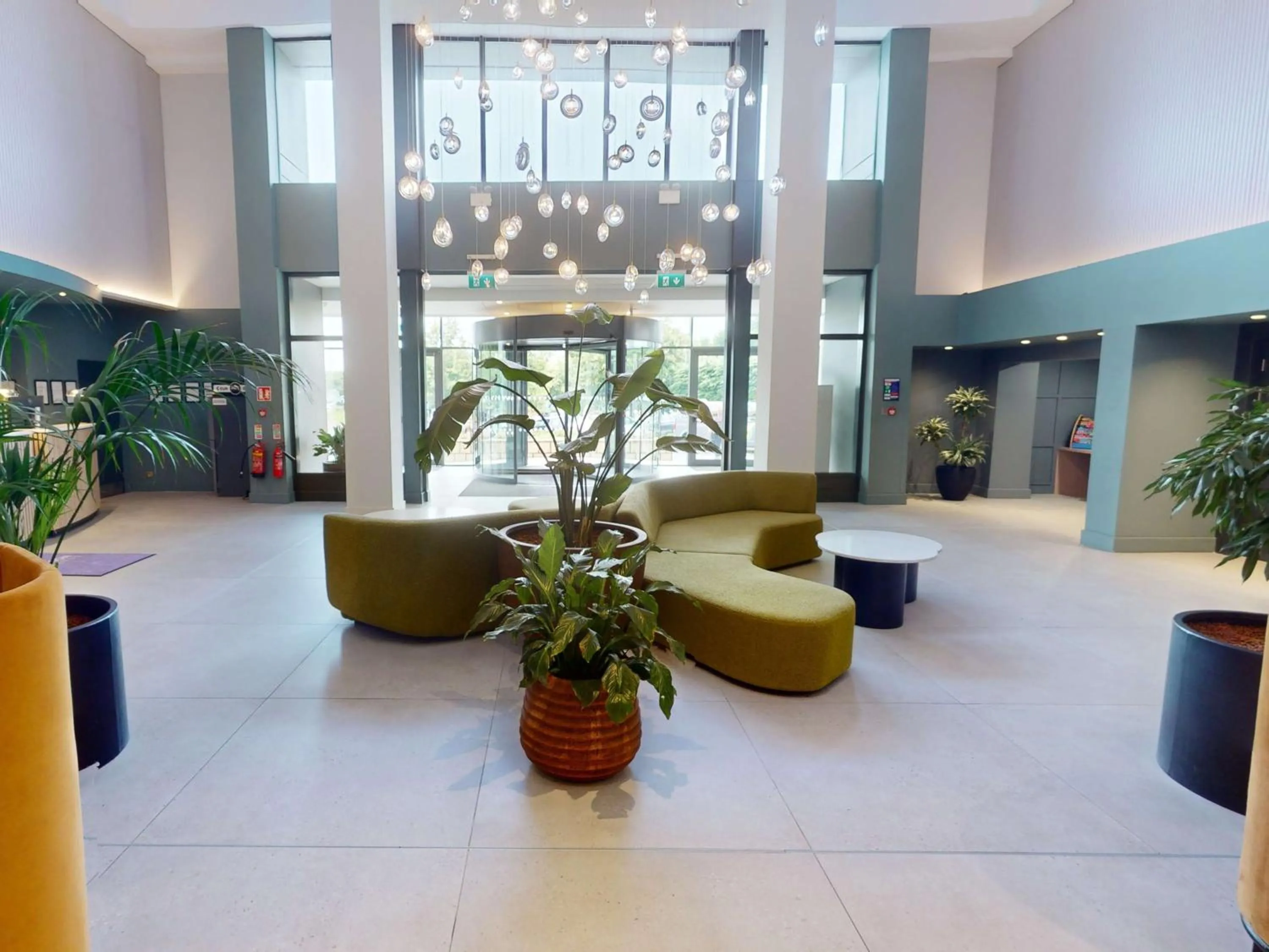 Lobby or reception in Radisson Blu Hotel Dublin Airport