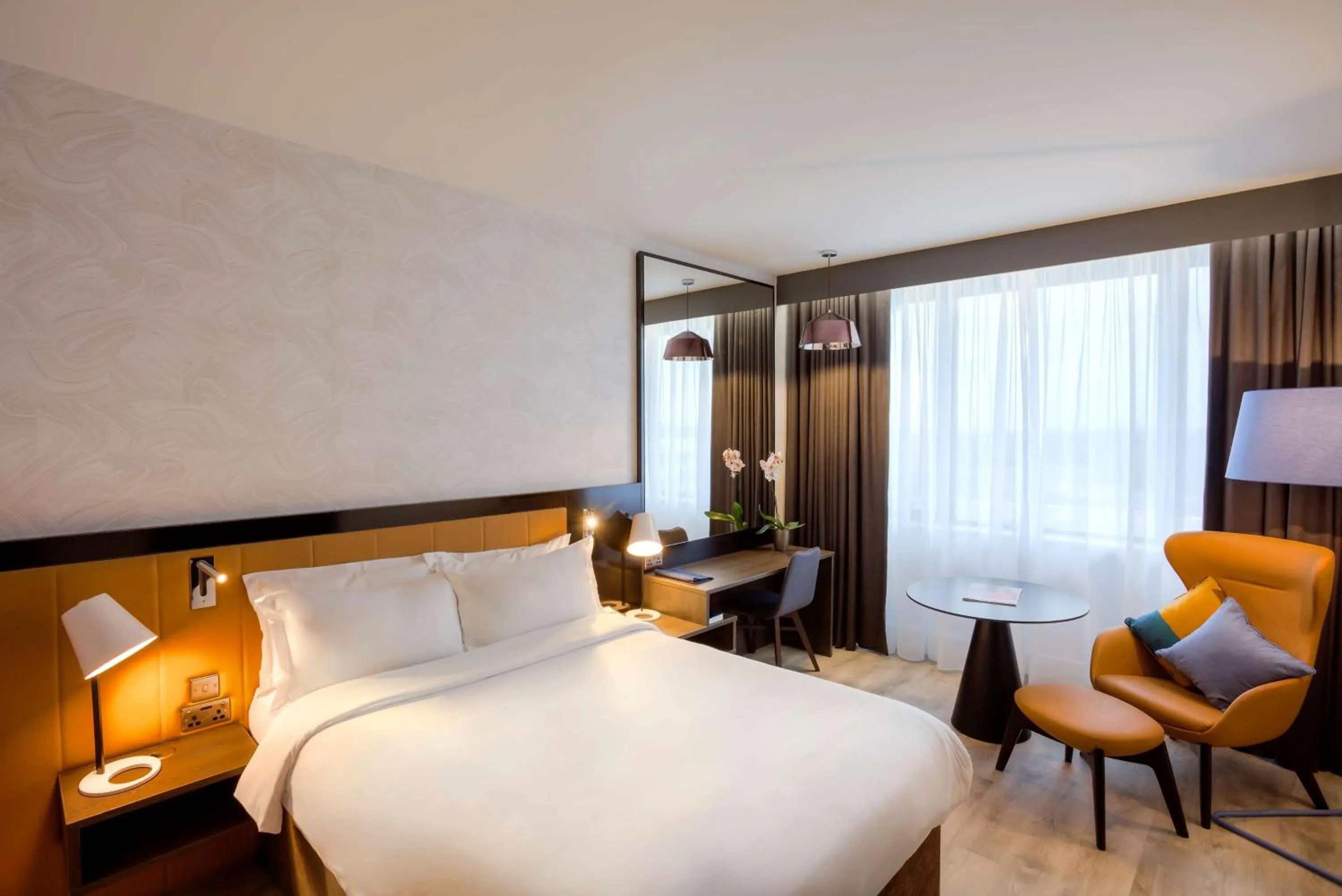 Photo of the whole room, Bed in Radisson Blu Hotel Dublin Airport