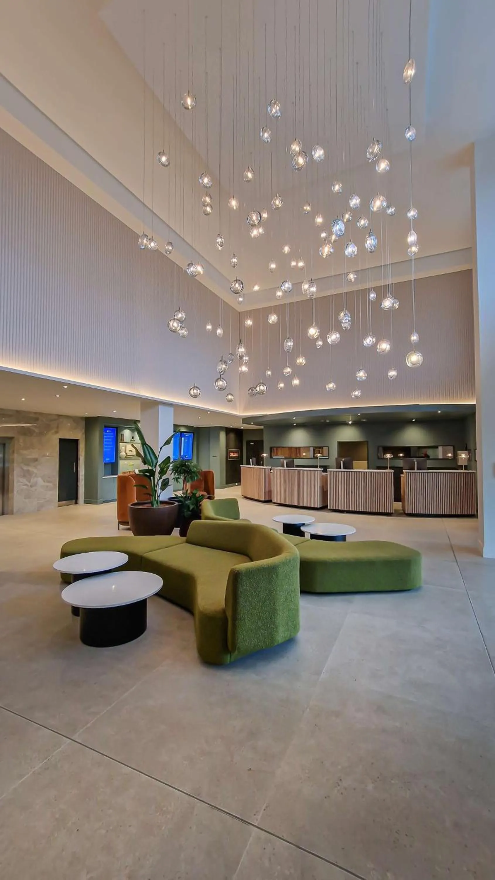 Lobby or reception in Radisson Blu Hotel Dublin Airport