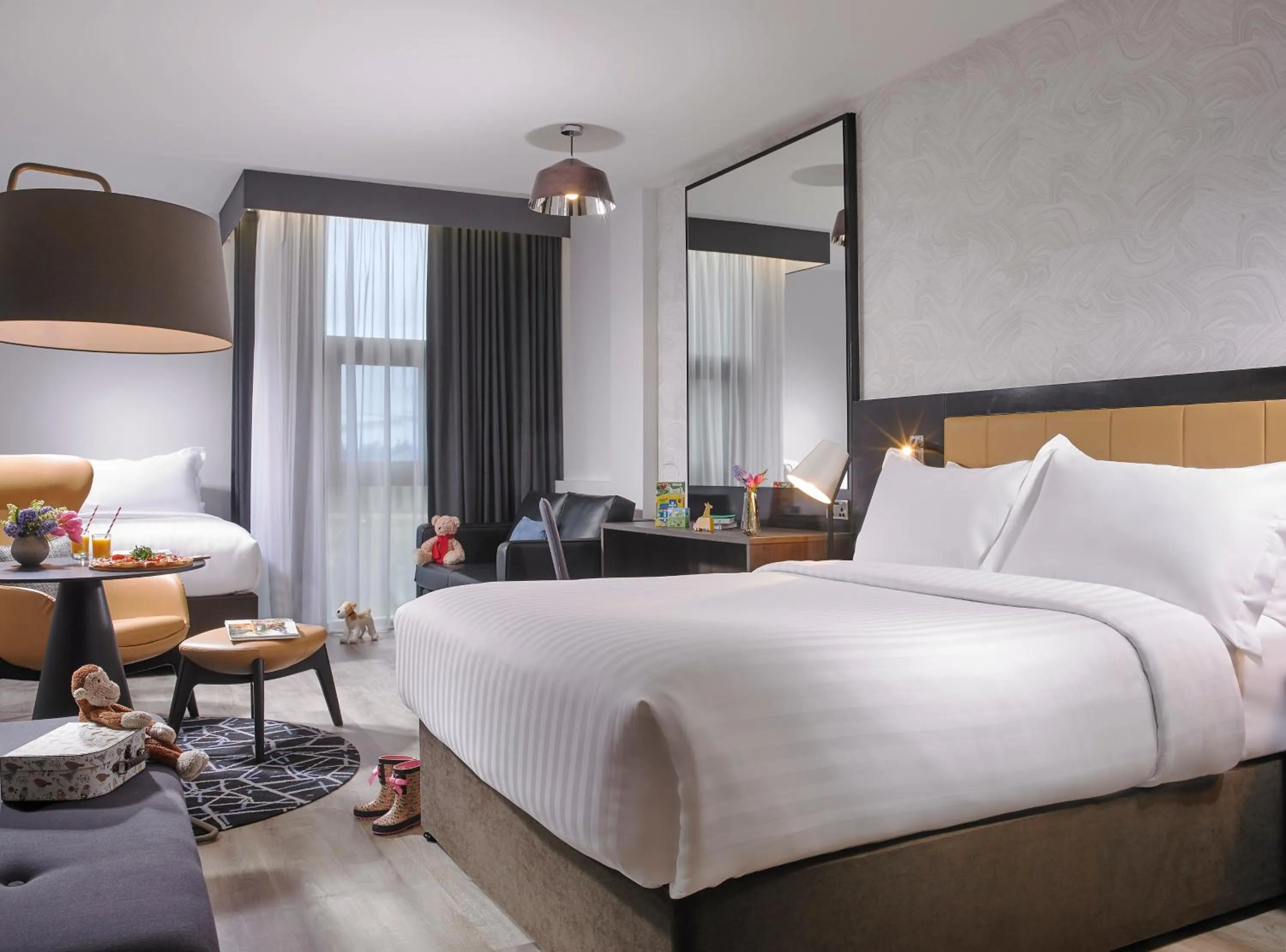 Bedroom, Bed in Radisson Blu Hotel Dublin Airport