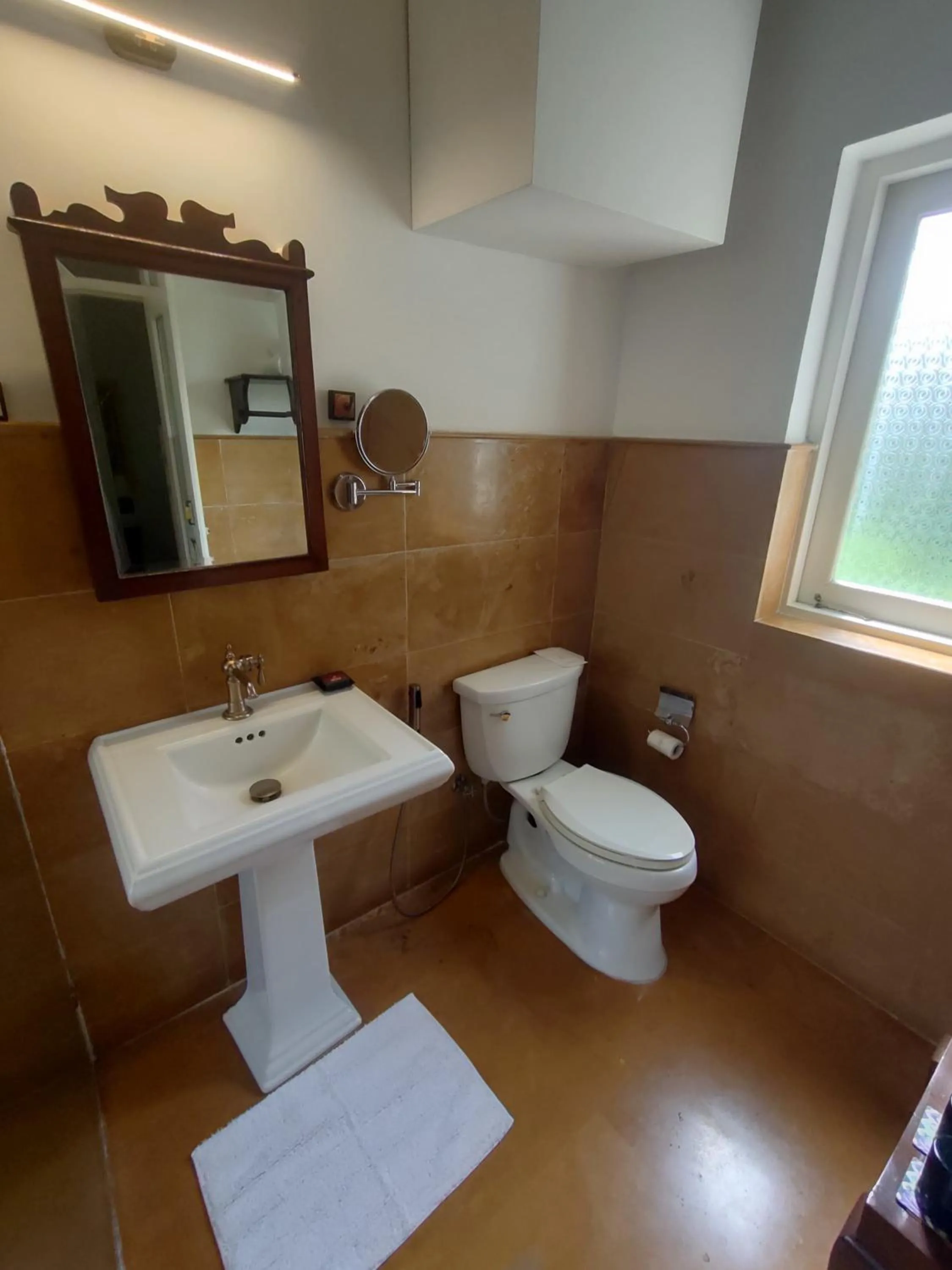 Bathroom in The Postcard Velha, Goa