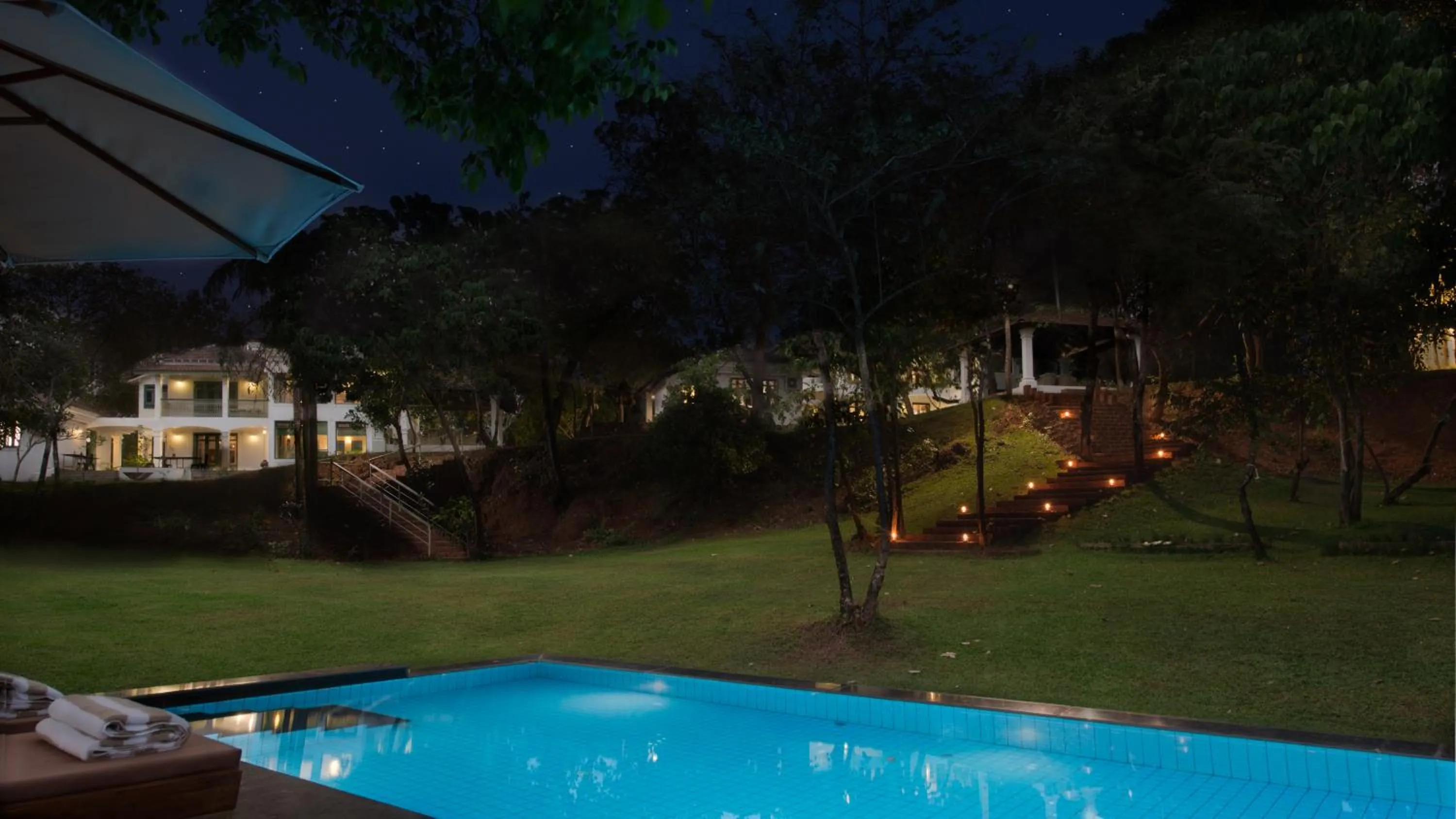 Patio in The Postcard Velha, Goa