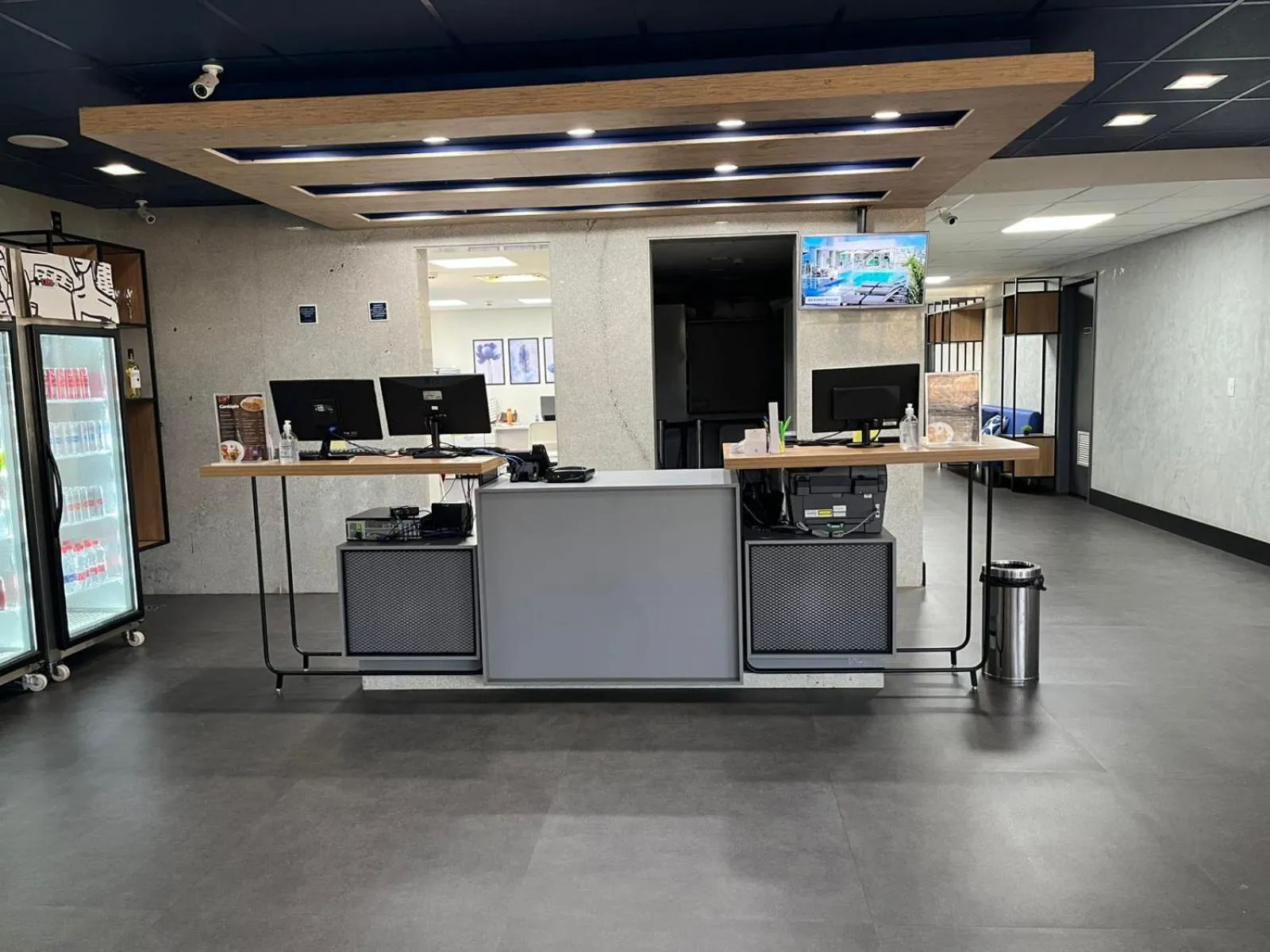 Lobby or reception in ibis budget Sertaozinho