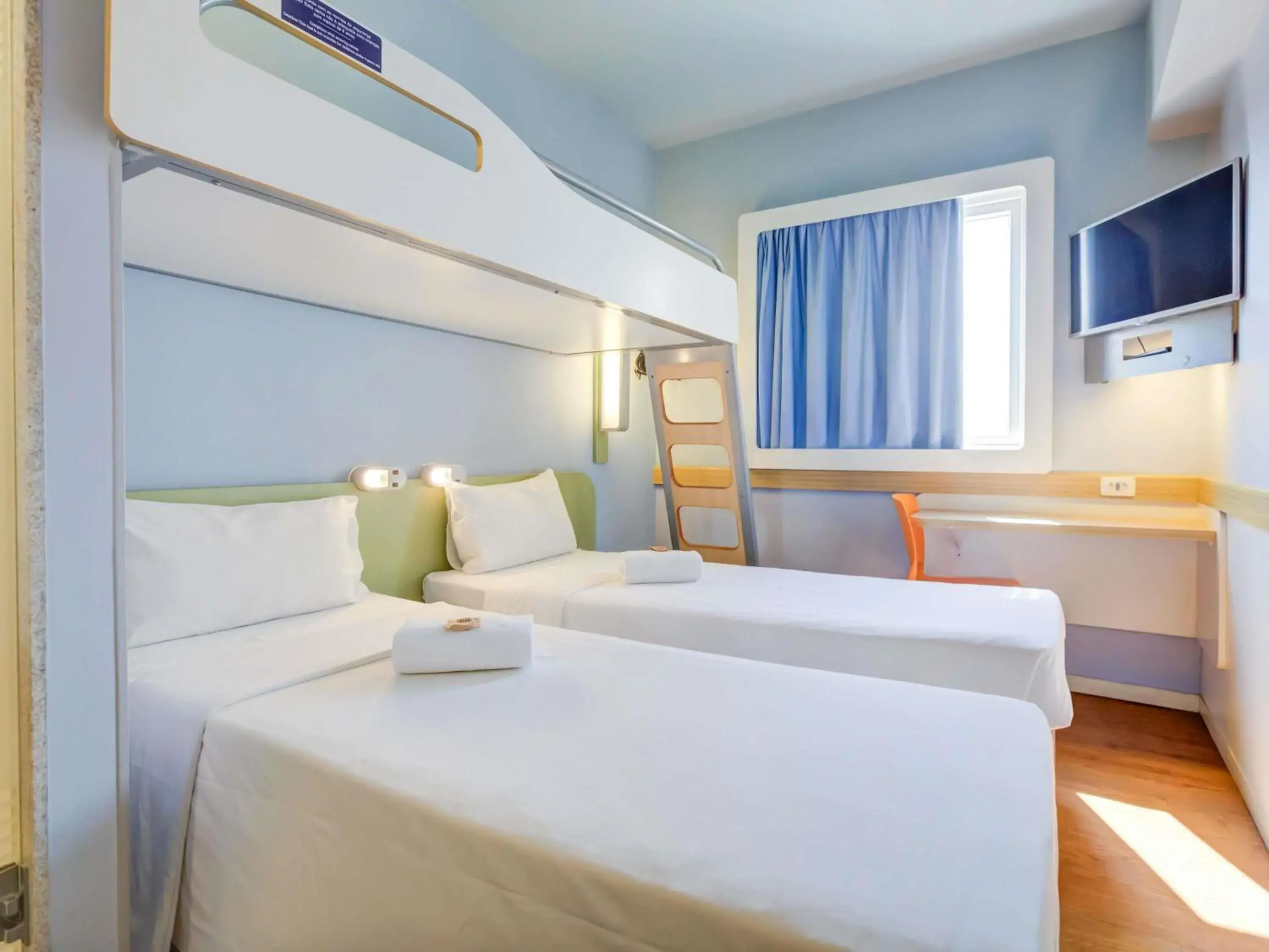 Standard Twin Apartment with a Bunk Bed - single occupancy in ibis budget Rio de Janeiro Nova America Standard Twin Apartment with a Bunk Bed - single occupancy in ibis budget Rio de Janeiro Nova America