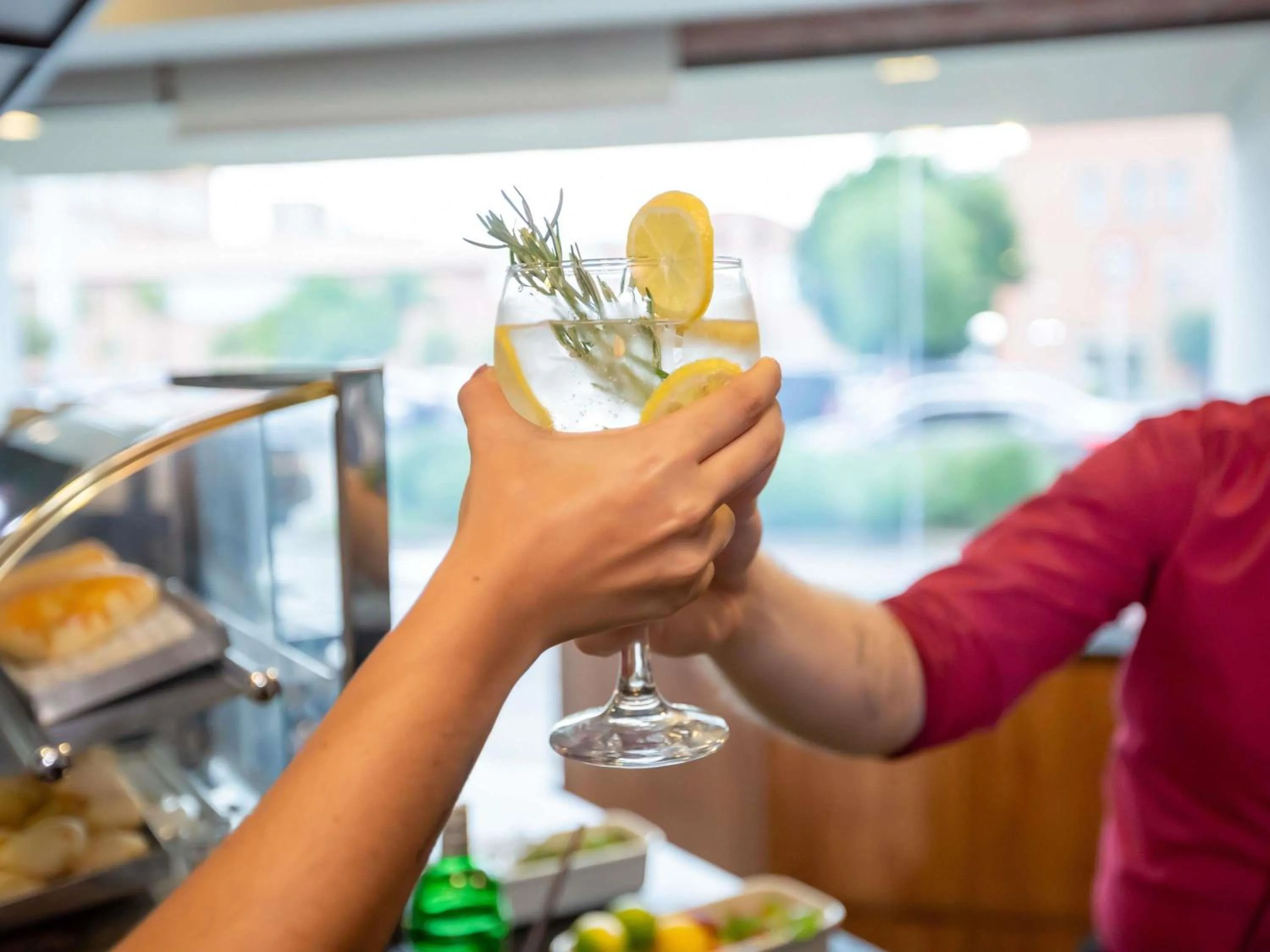 Lounge or bar in ibis budget Rio de Janeiro Nova America