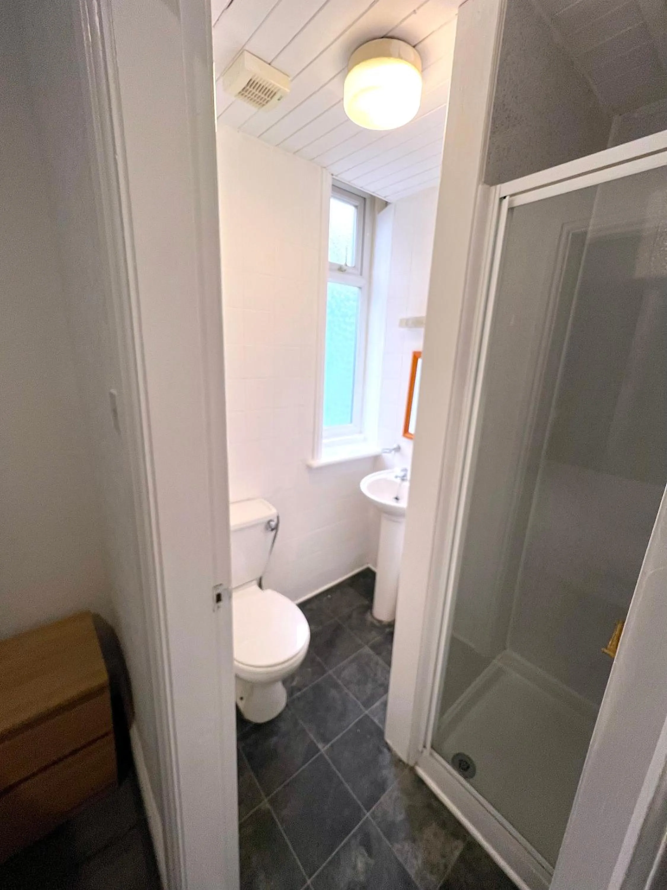 Shower in Calypso hotel Blackpool