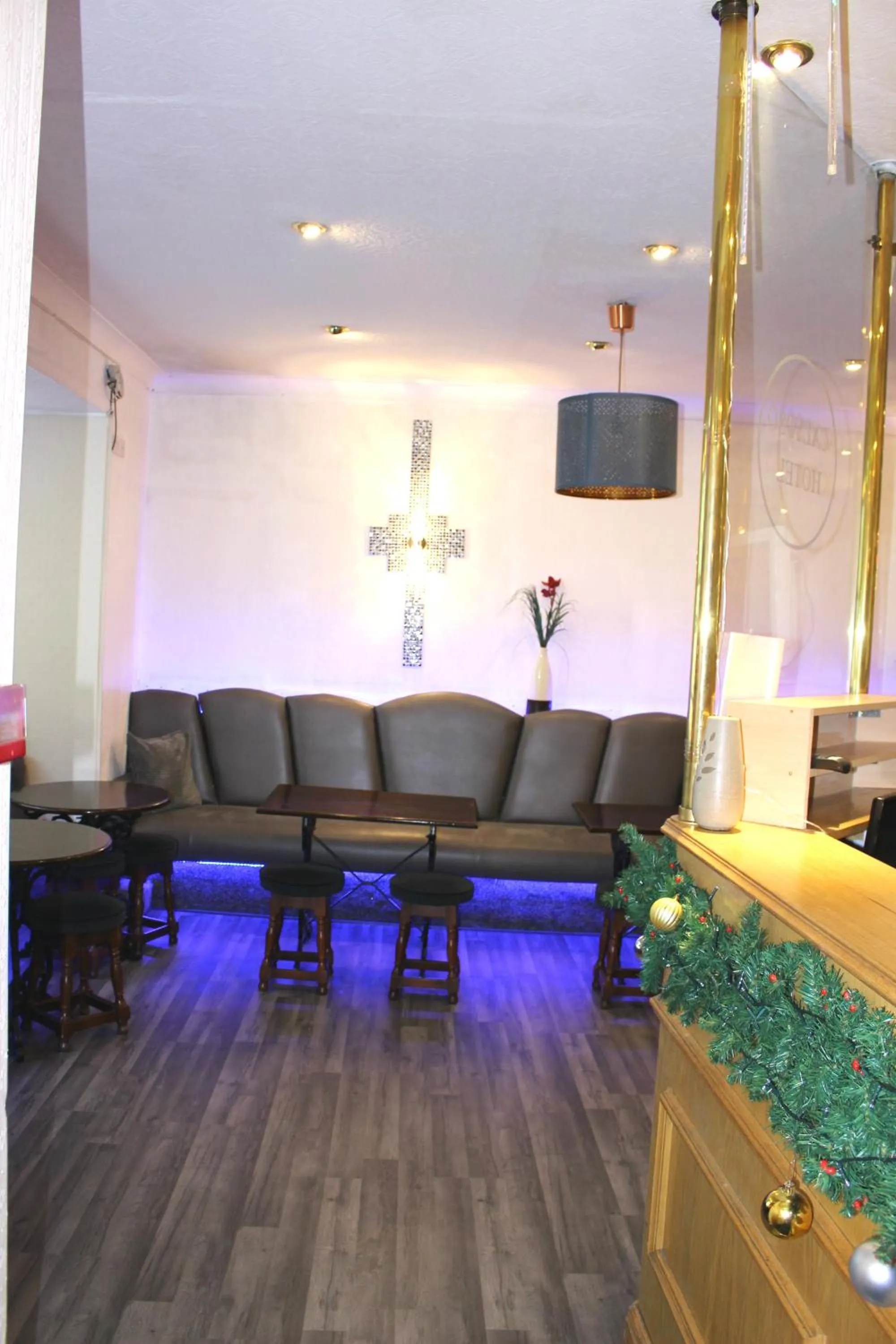 Lounge or bar in Calypso hotel Blackpool