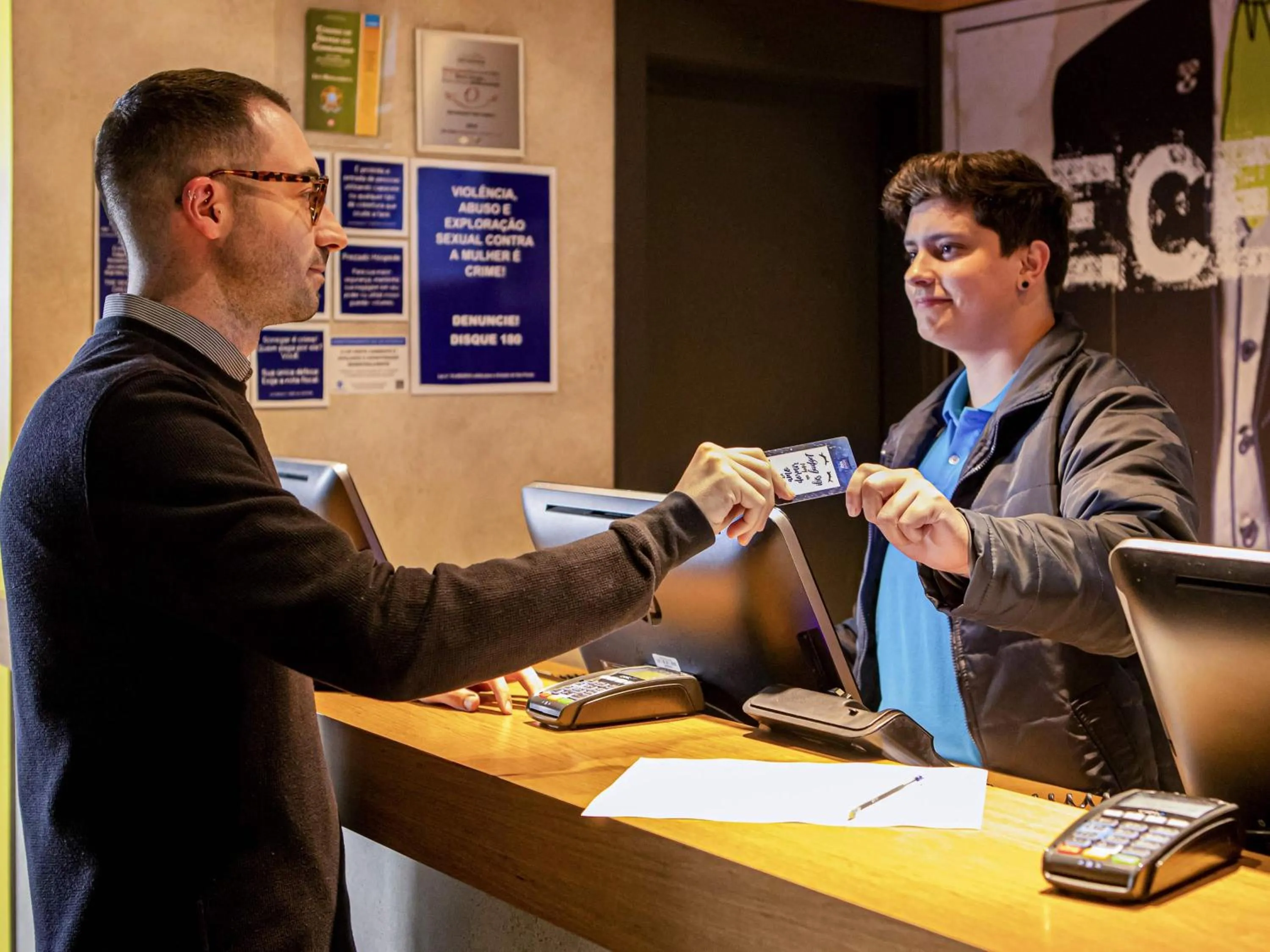 Property building in ibis budget SP Frei Caneca