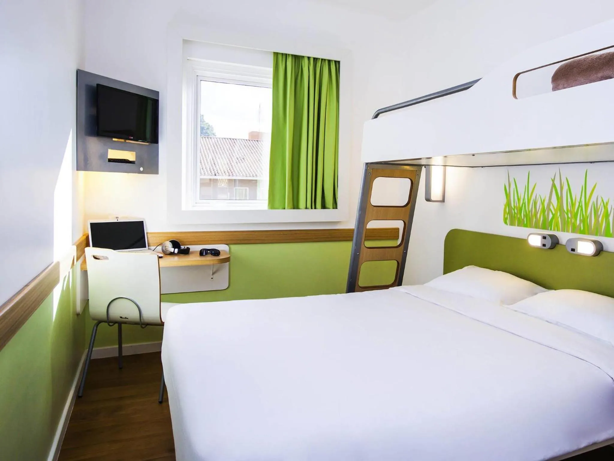 Bedroom, Bed in ibis budget Campo Grande