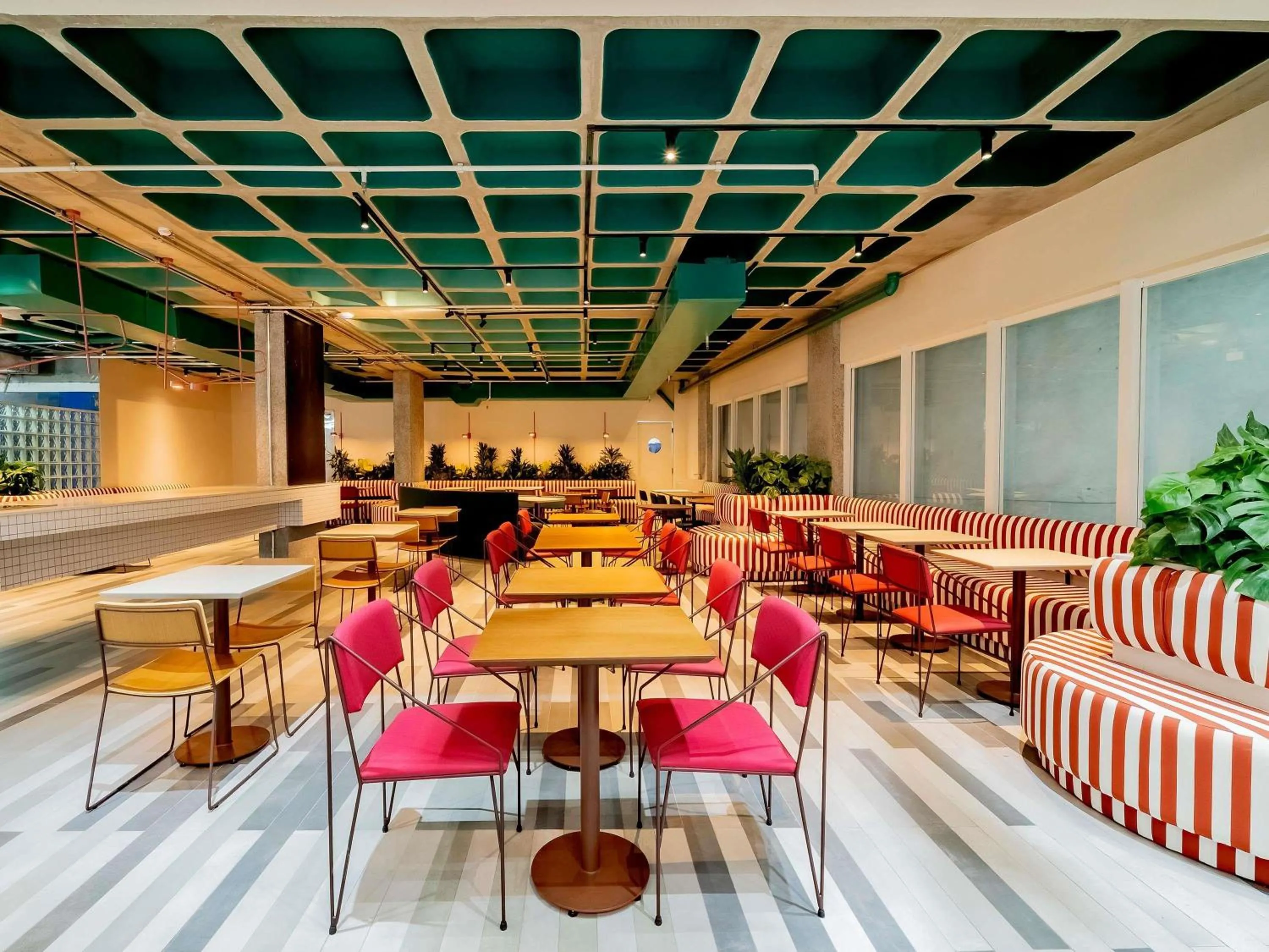 Lounge or bar in ibis budget Sao Paulo Paulista