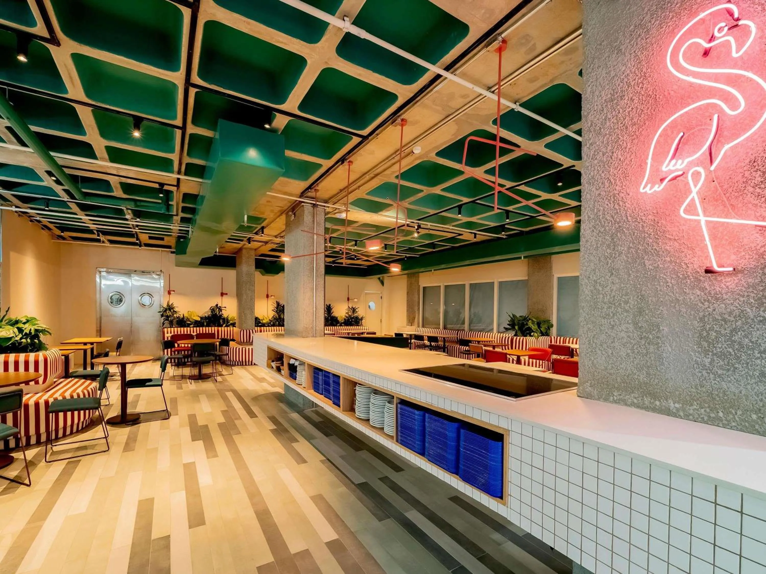 Lounge or bar in ibis budget Sao Paulo Paulista