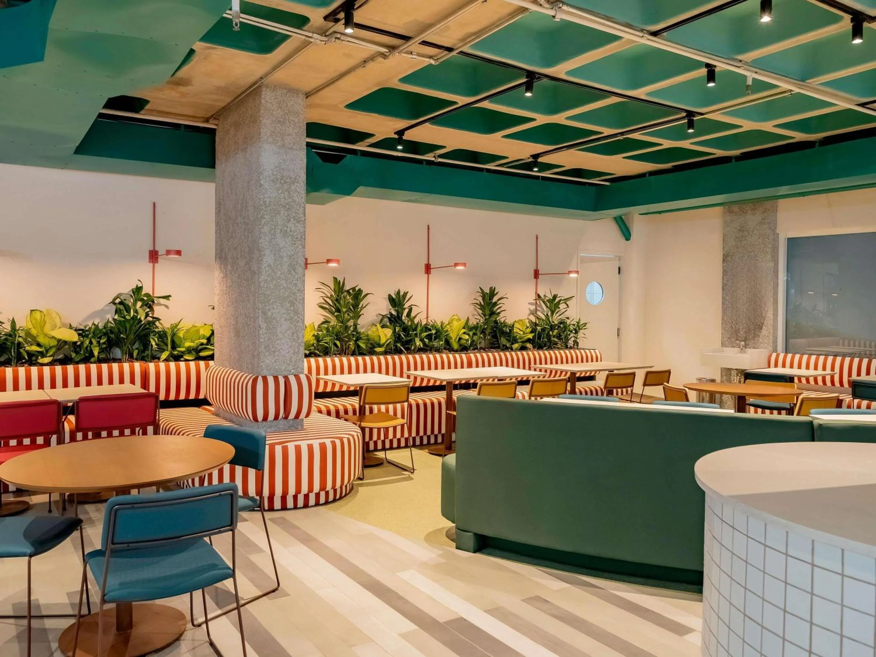 Lounge or bar in ibis budget Sao Paulo Paulista