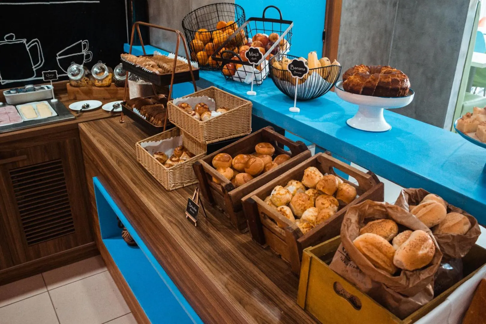 Buffet breakfast in ibis budget Belem