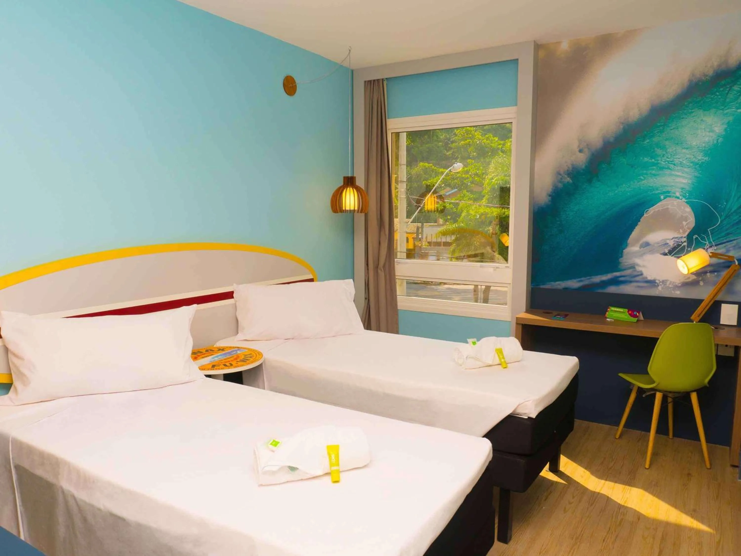 Photo of the whole room, Bed in Delphin Surf Hotel