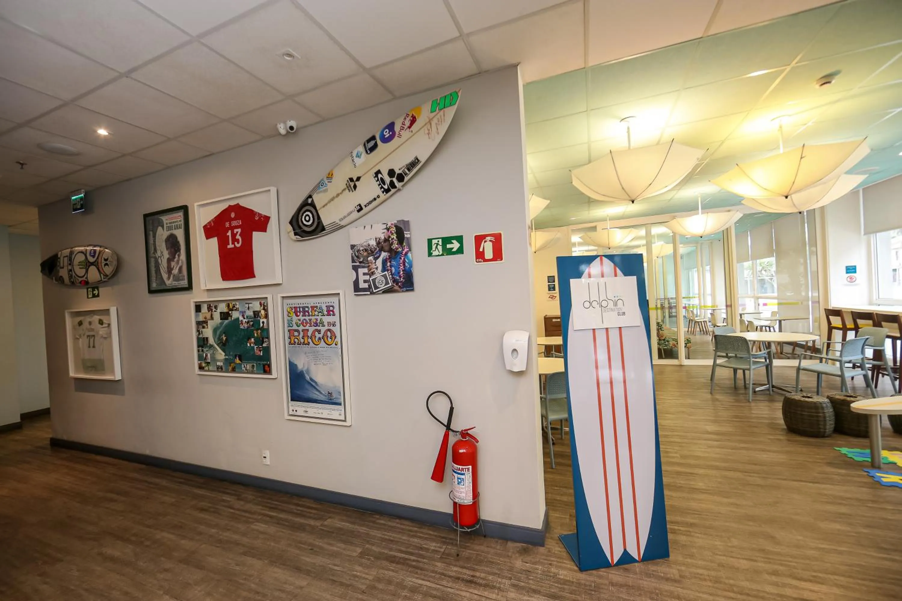 Lobby or reception in Delphin Surf Hotel