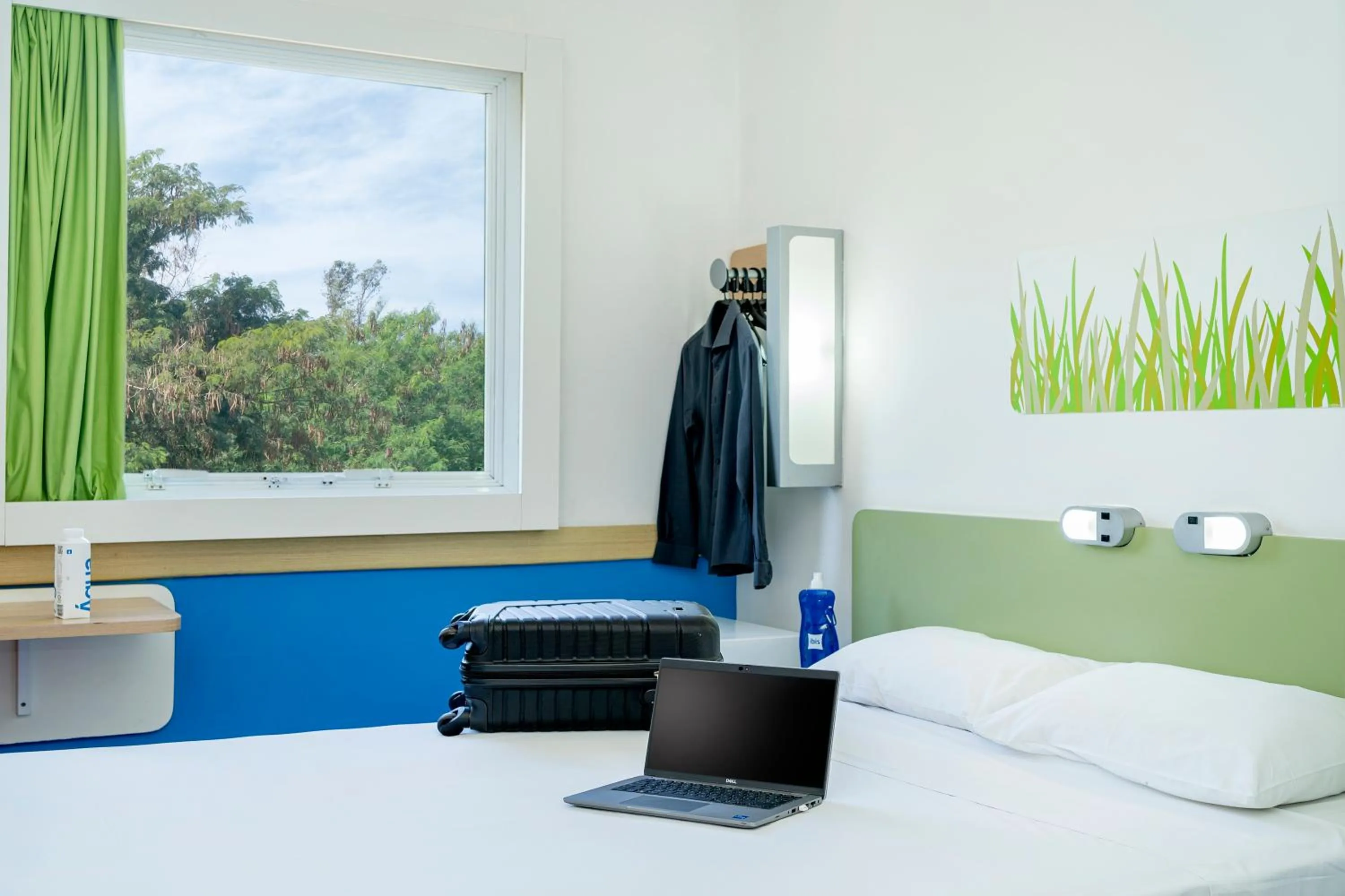 Bedroom, Bed in ibis budget Piracicaba