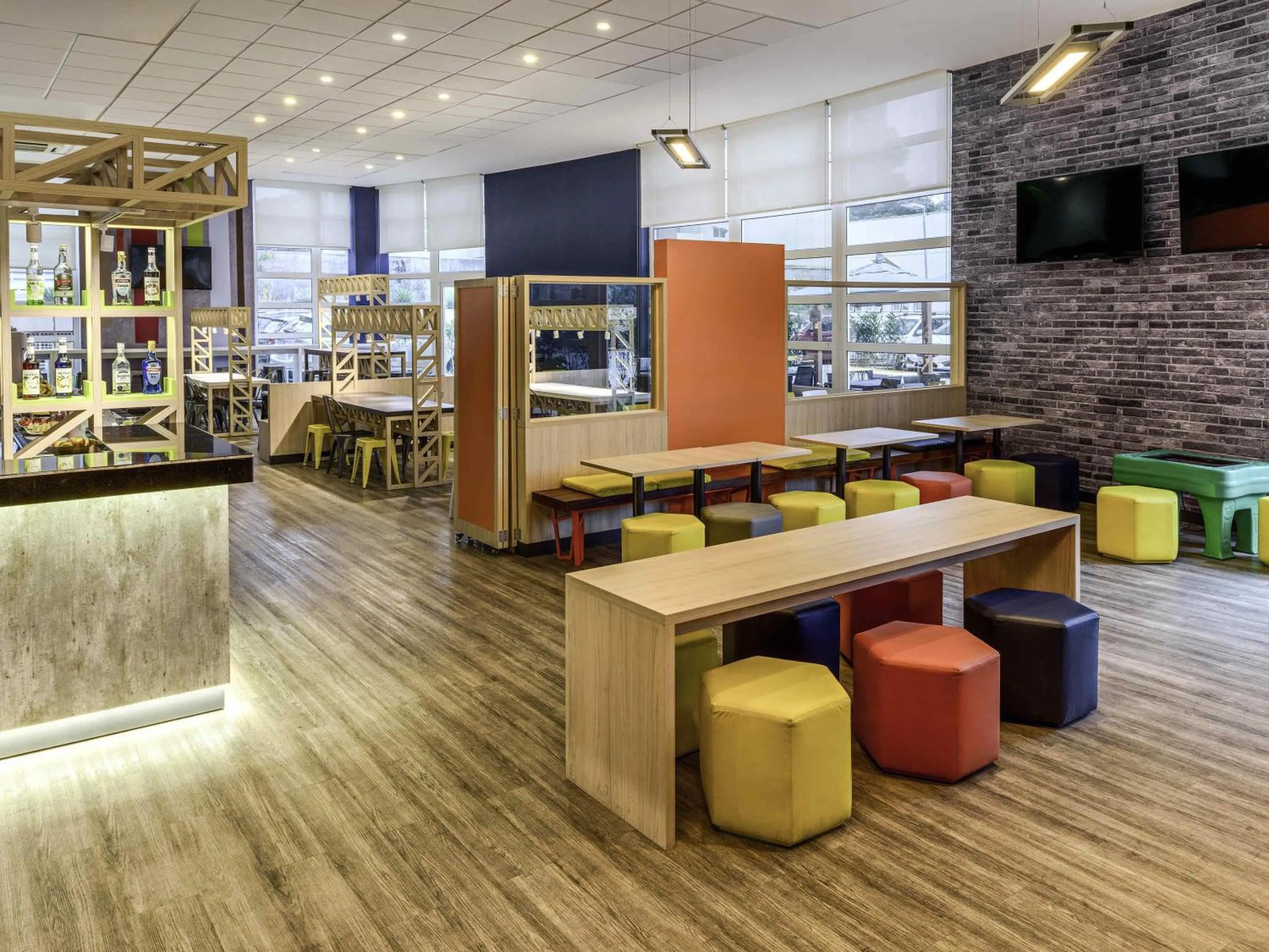Lounge or bar in ibis budget Sao Paulo Morumbi
