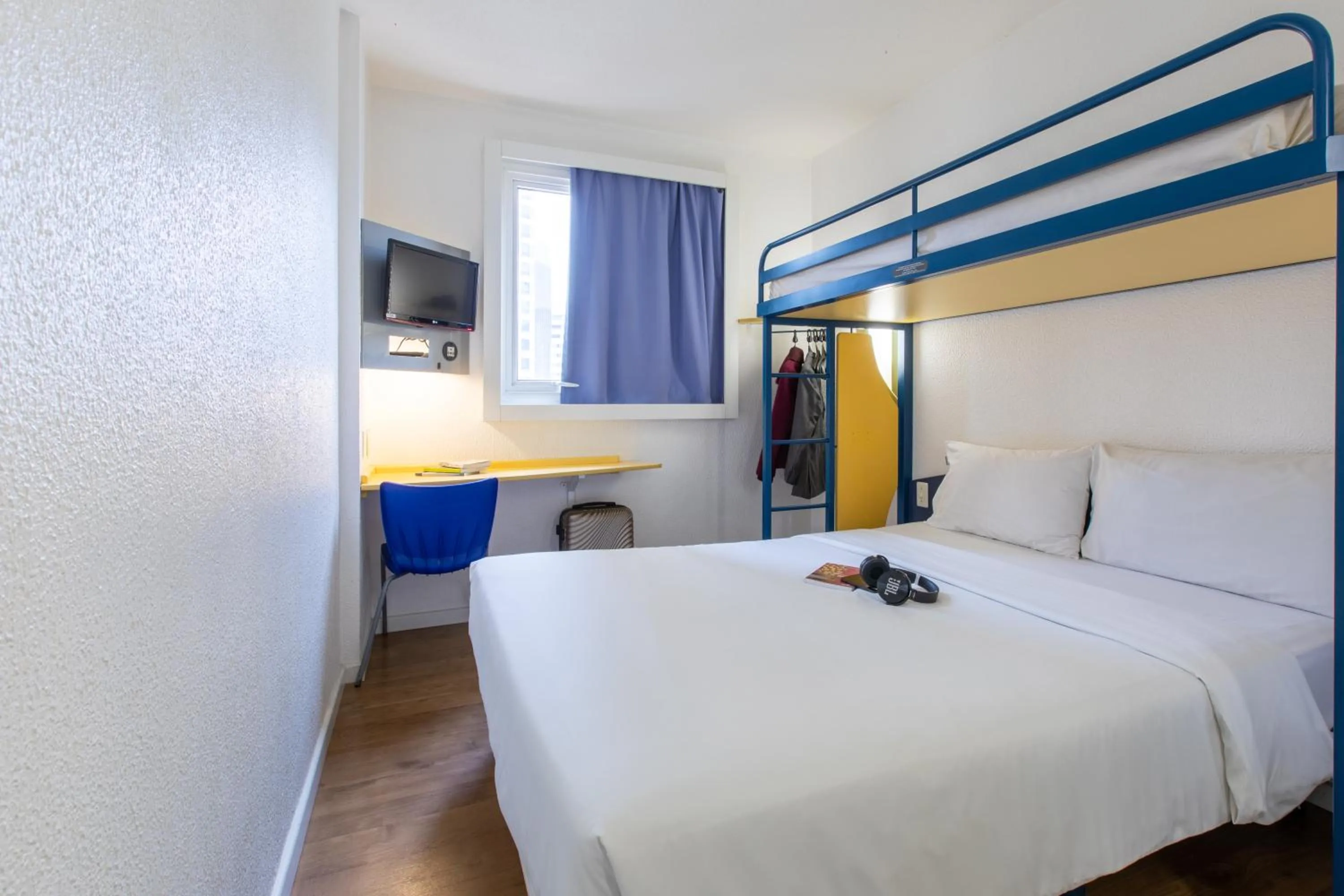 Bedroom, Bed in ibis budget Sao Paulo Morumbi