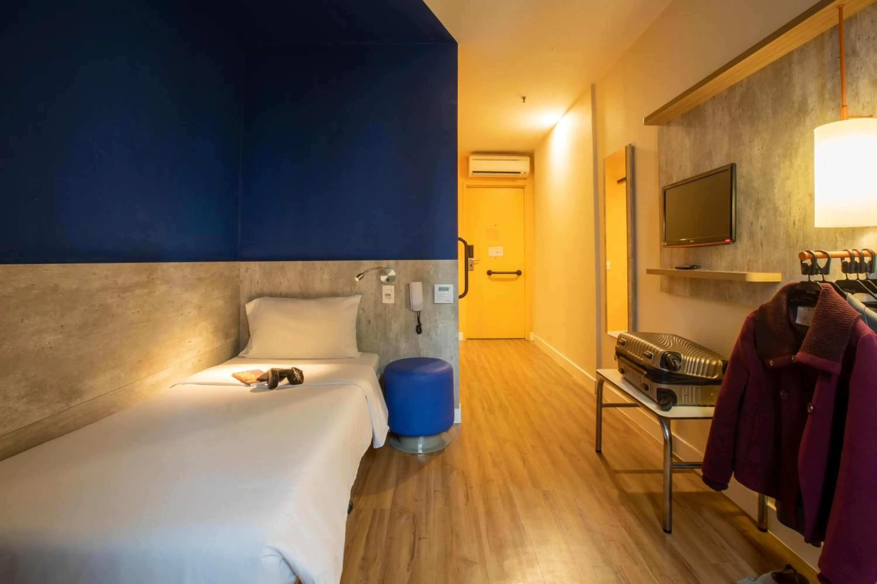 Bedroom, Bed in ibis budget Sao Paulo Morumbi