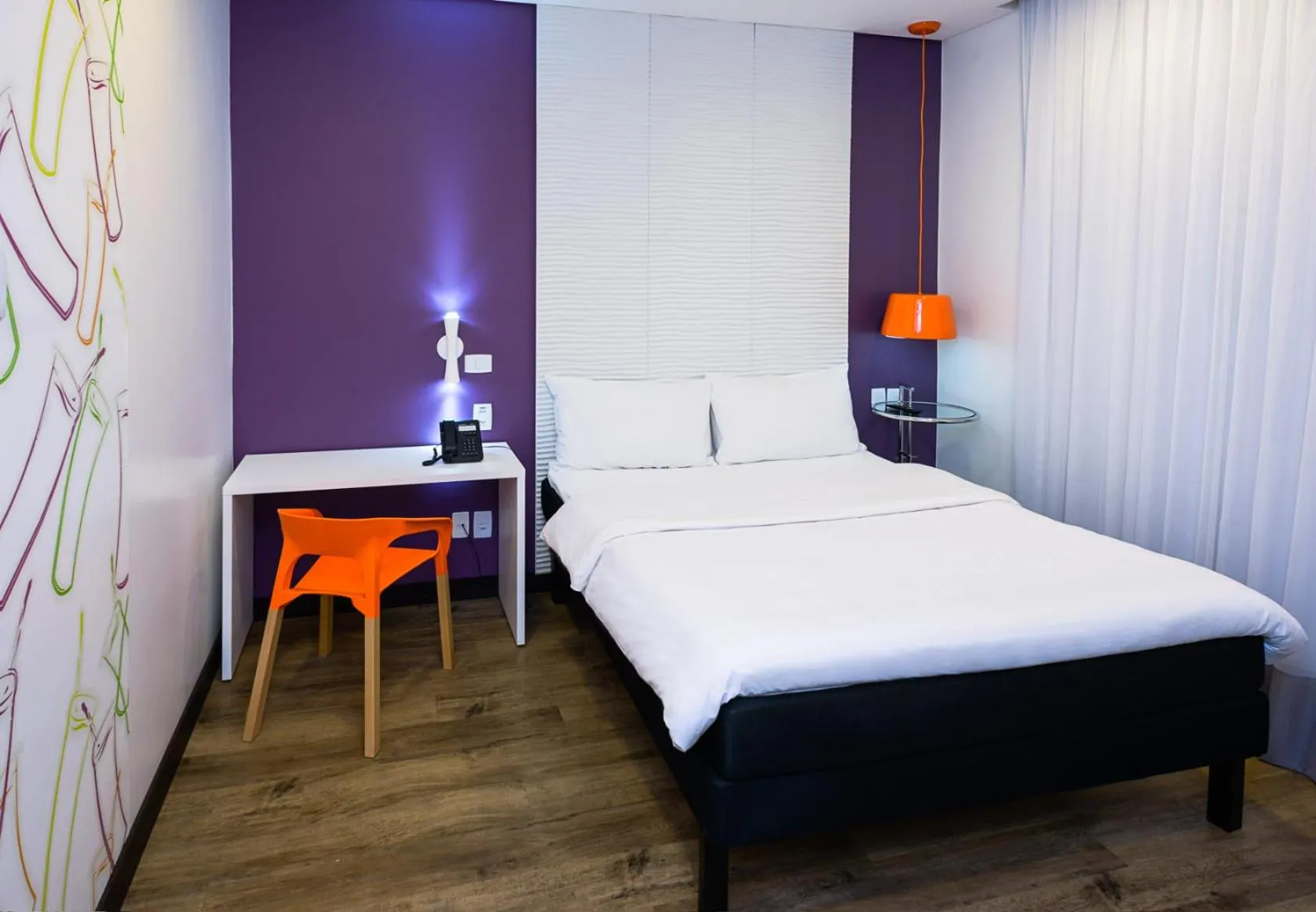 Bedroom, Bed in ibis Styles Ponta Pora