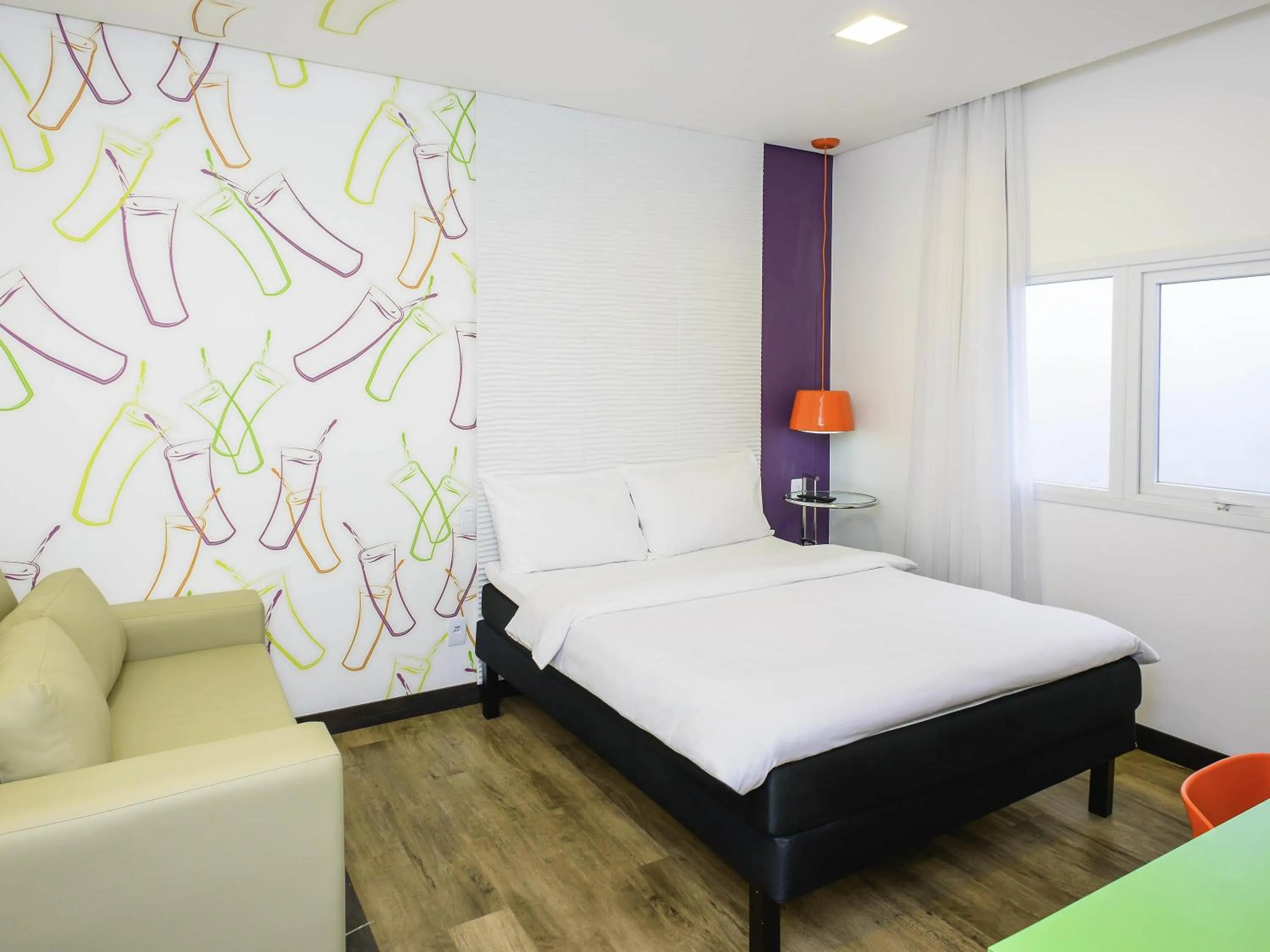 Bedroom, Bed in ibis Styles Ponta Pora