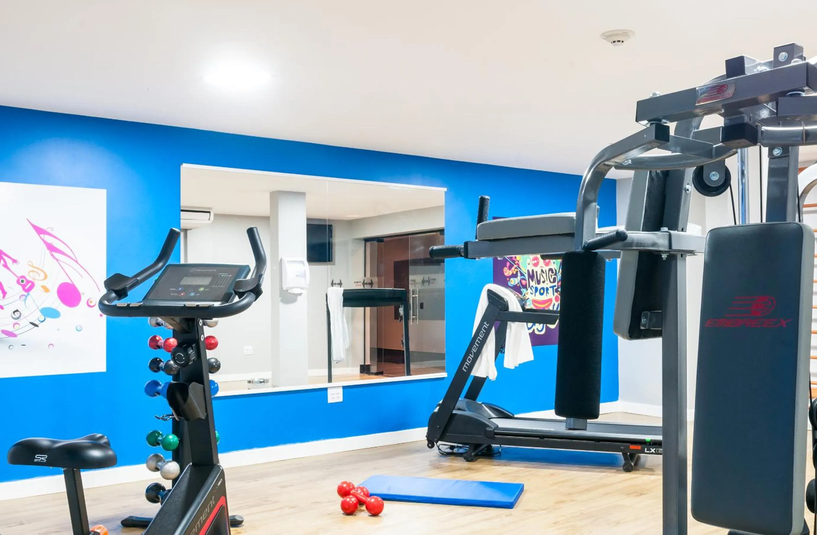 Fitness centre/facilities in ibis Styles Sao Mateus