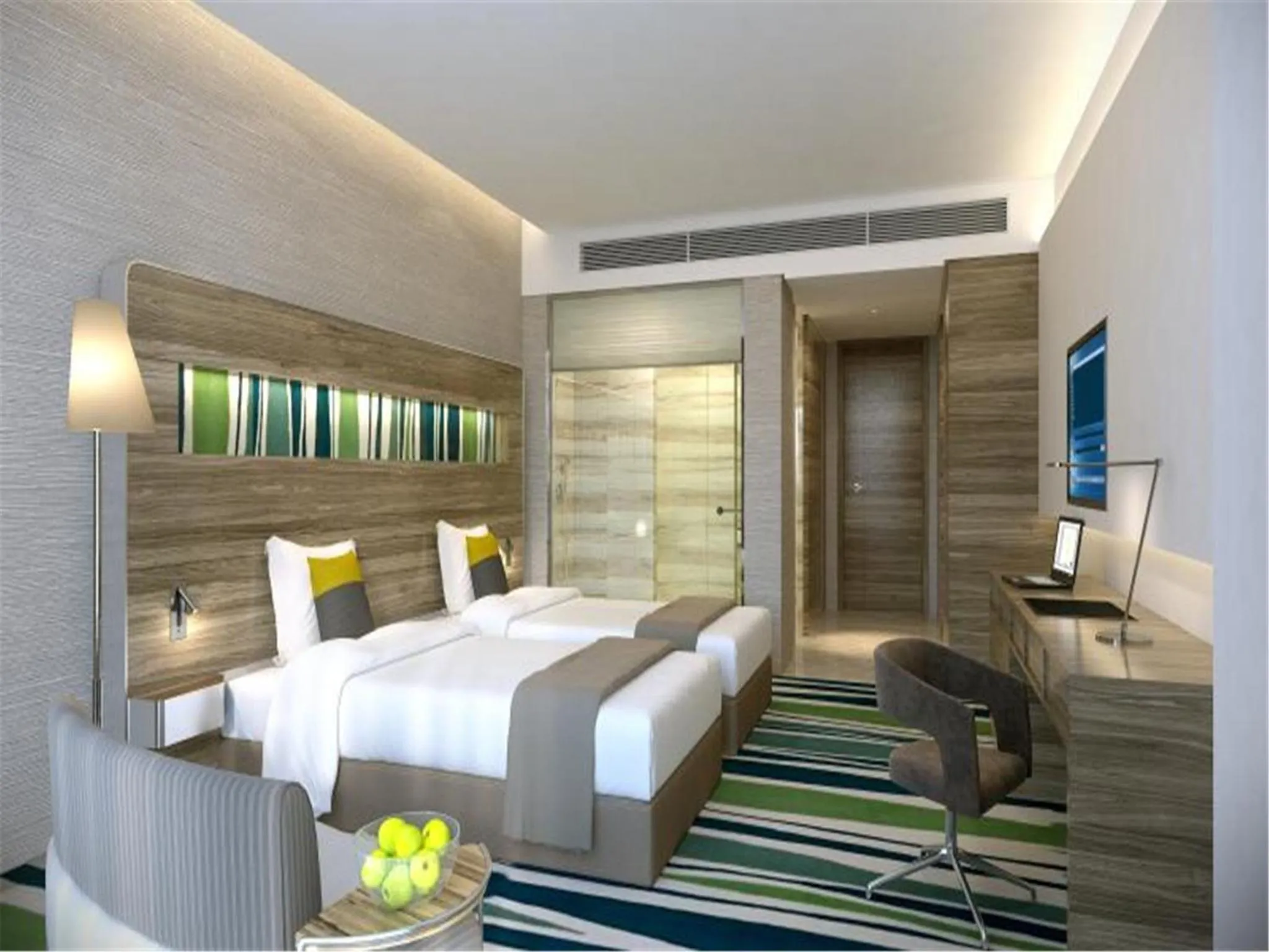 Decorative detail in Novotel Rizhao Suning