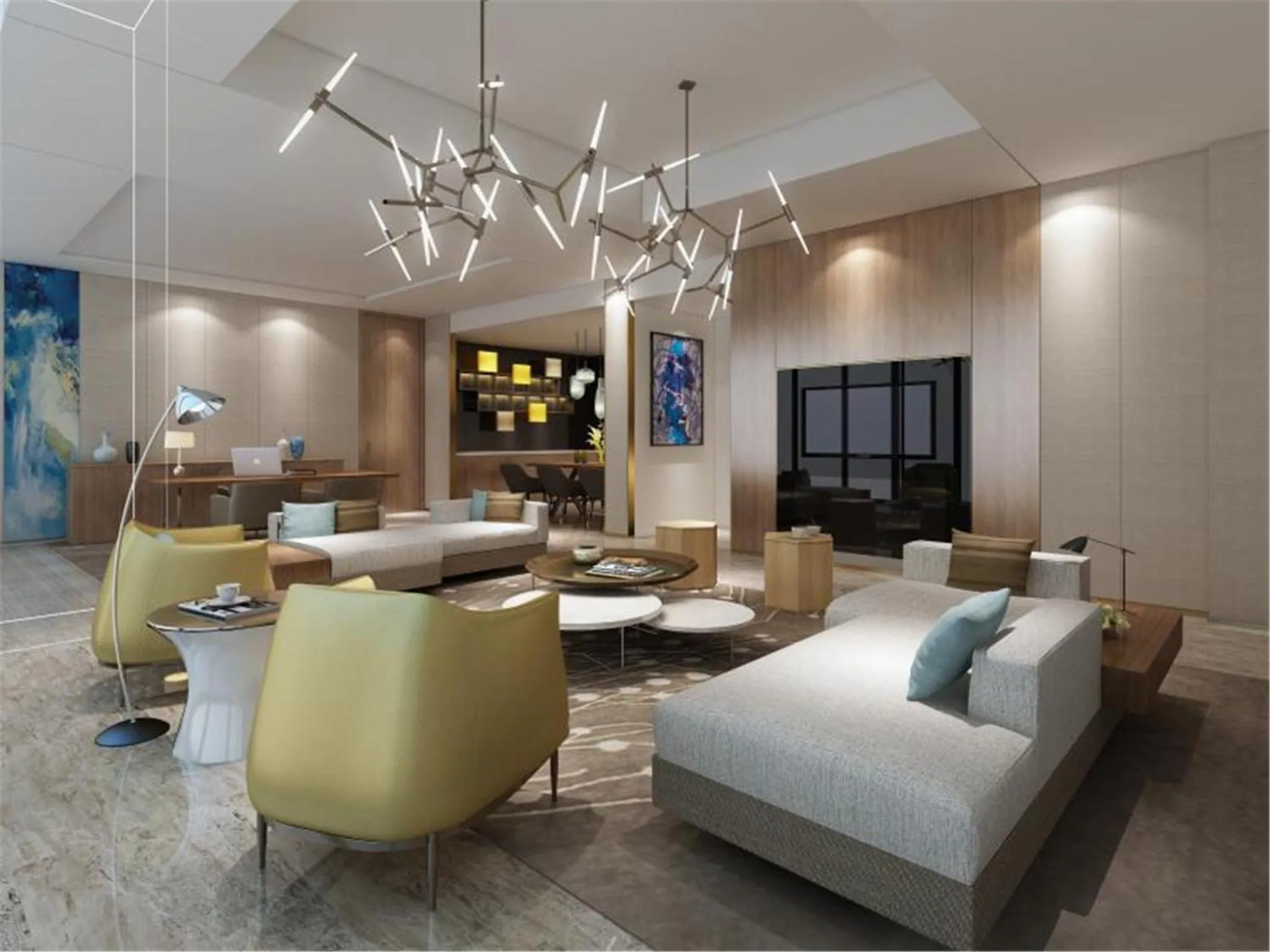 Meeting/conference room, Seating Area in Novotel Rizhao Suning