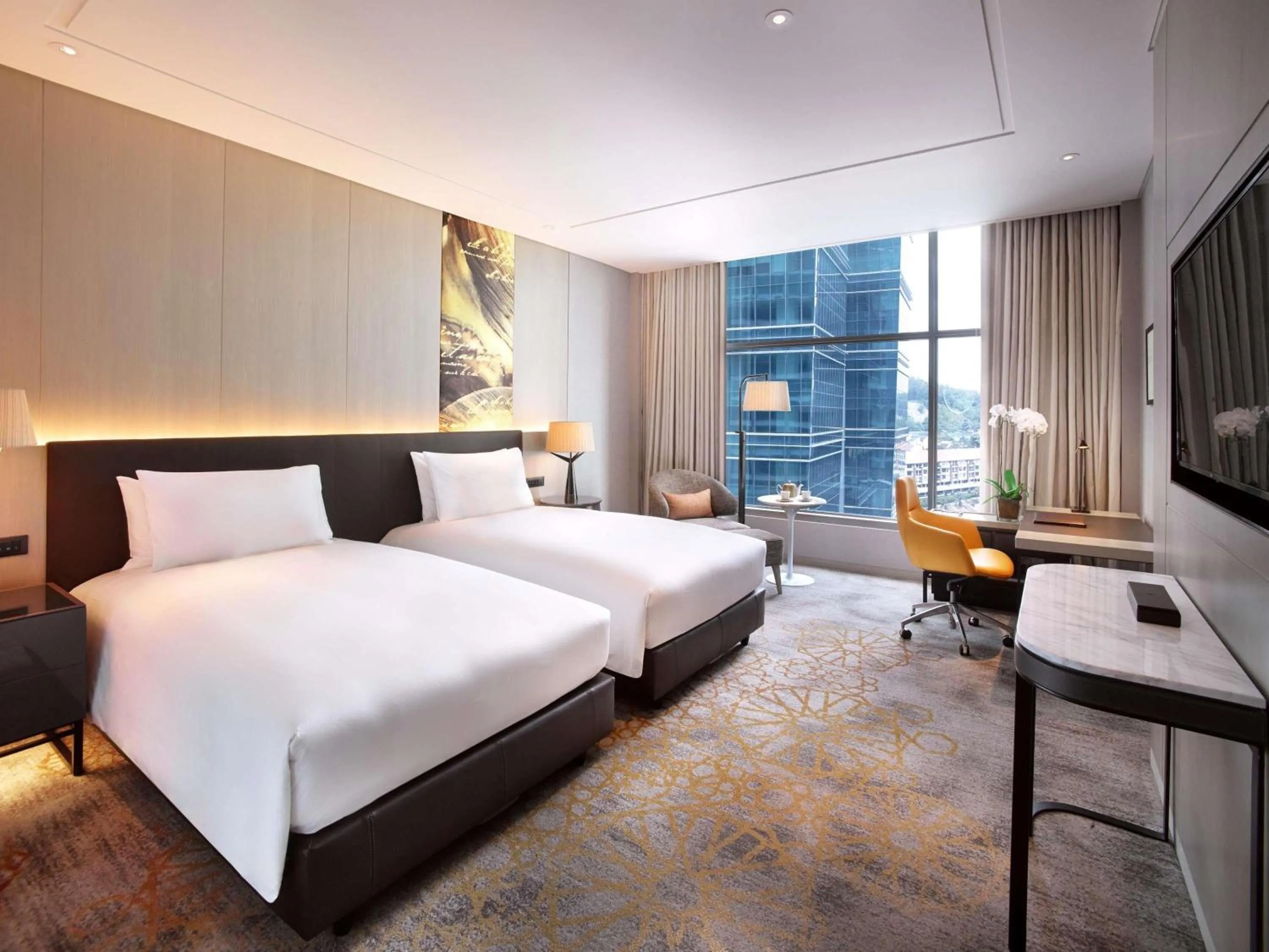 Bedroom, Bed in Sofitel Kuala Lumpur Damansara